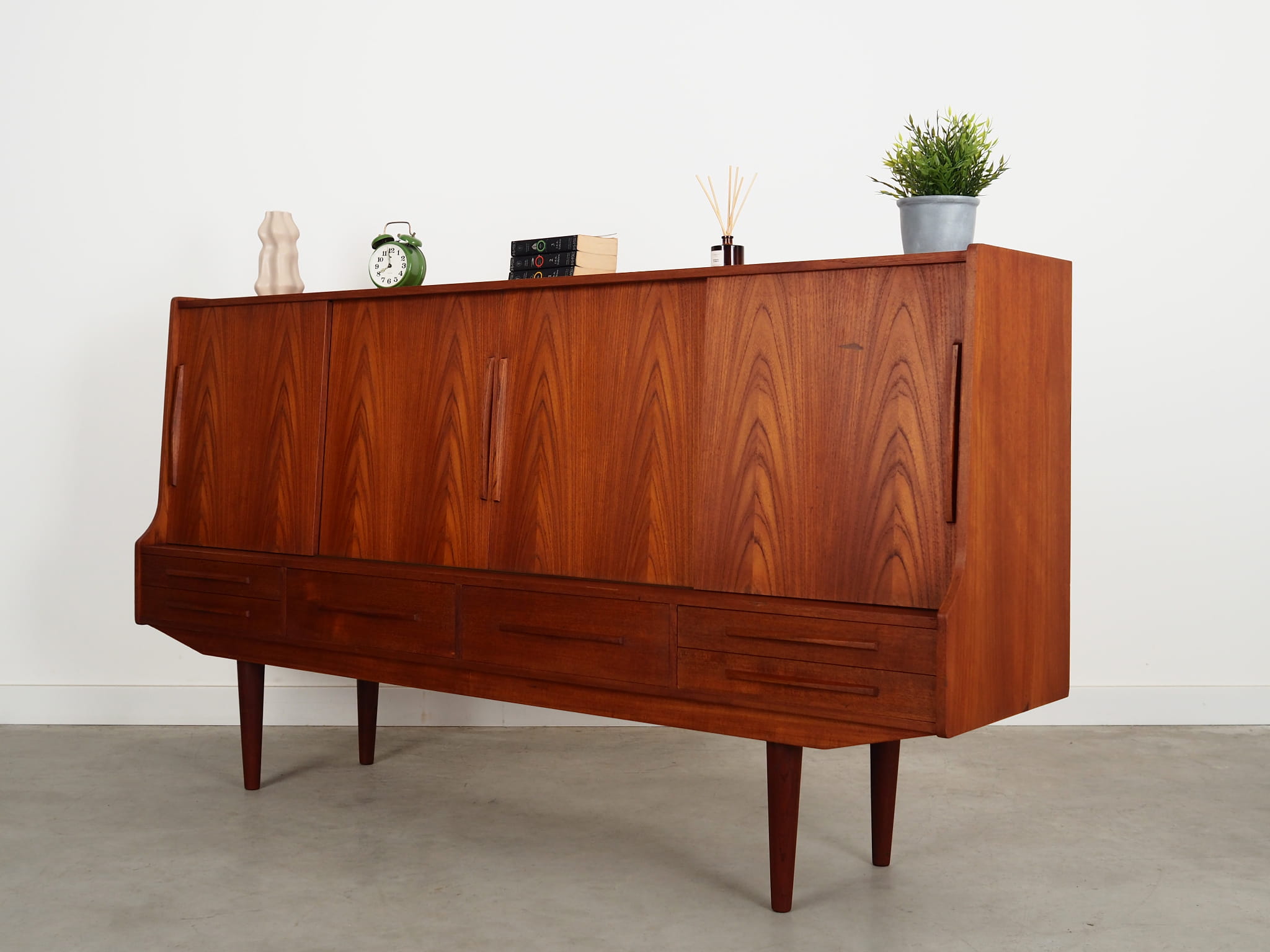 Vintage sideboard teak brown 1960s