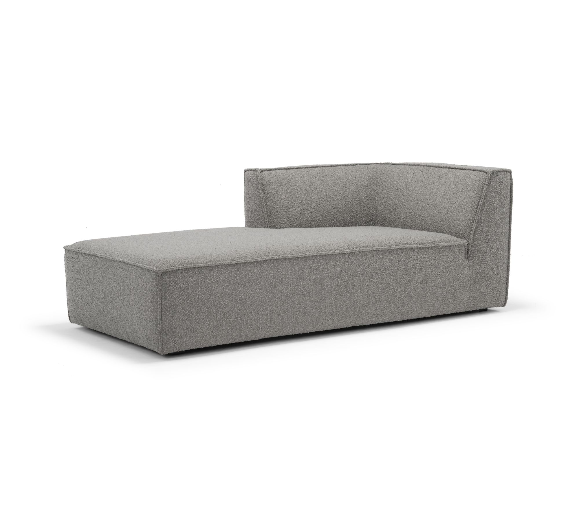 Dane 1-Seater Recamier Left Maya Warm Grey