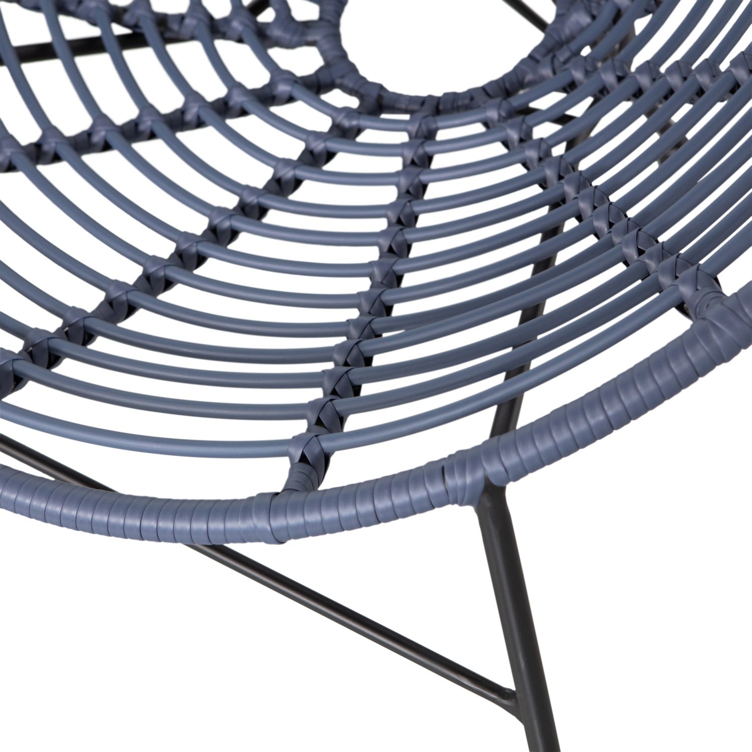 2x Jane Lounge-Sessel Blau