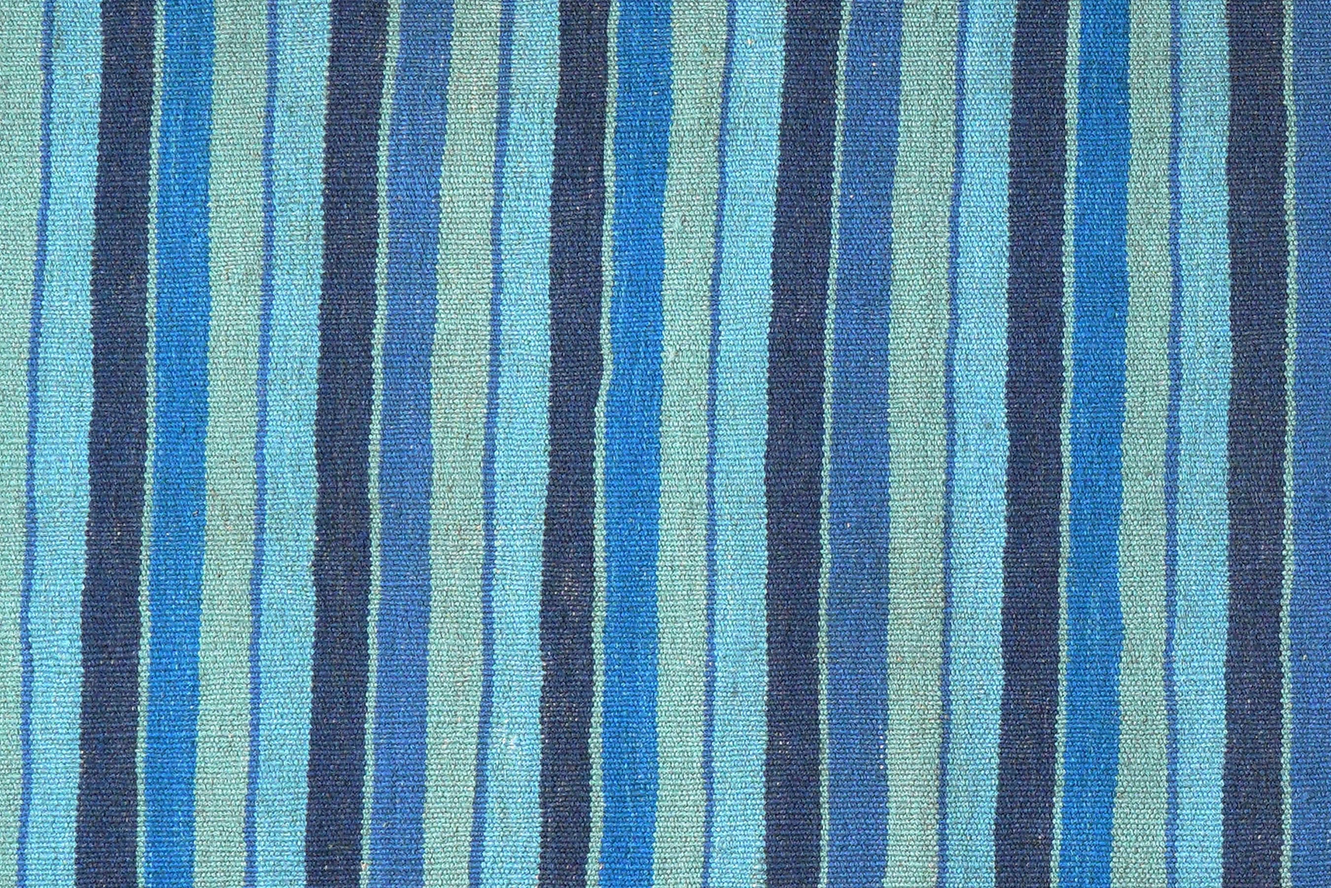 Kilim Gashgai Teppich Blau