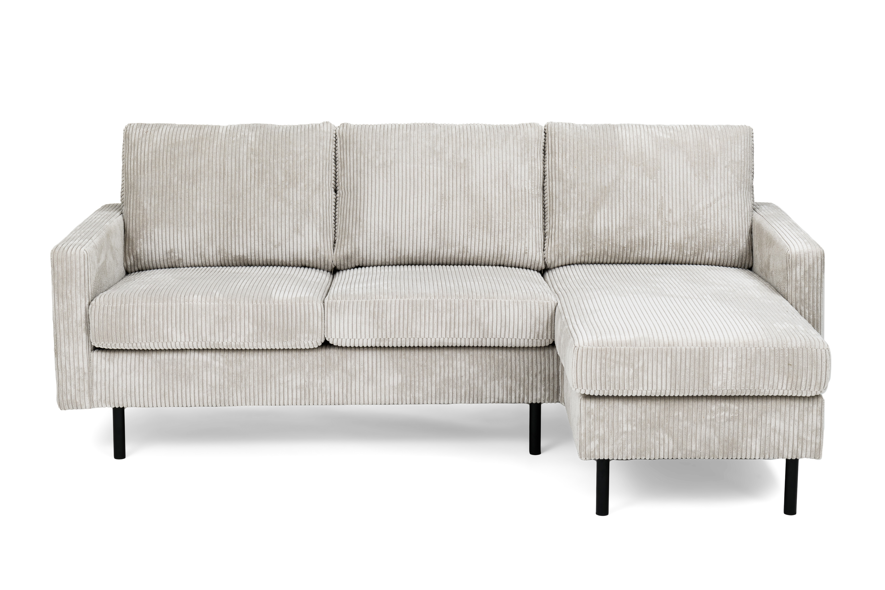 3-seater sofa CL L+R RIB Cream