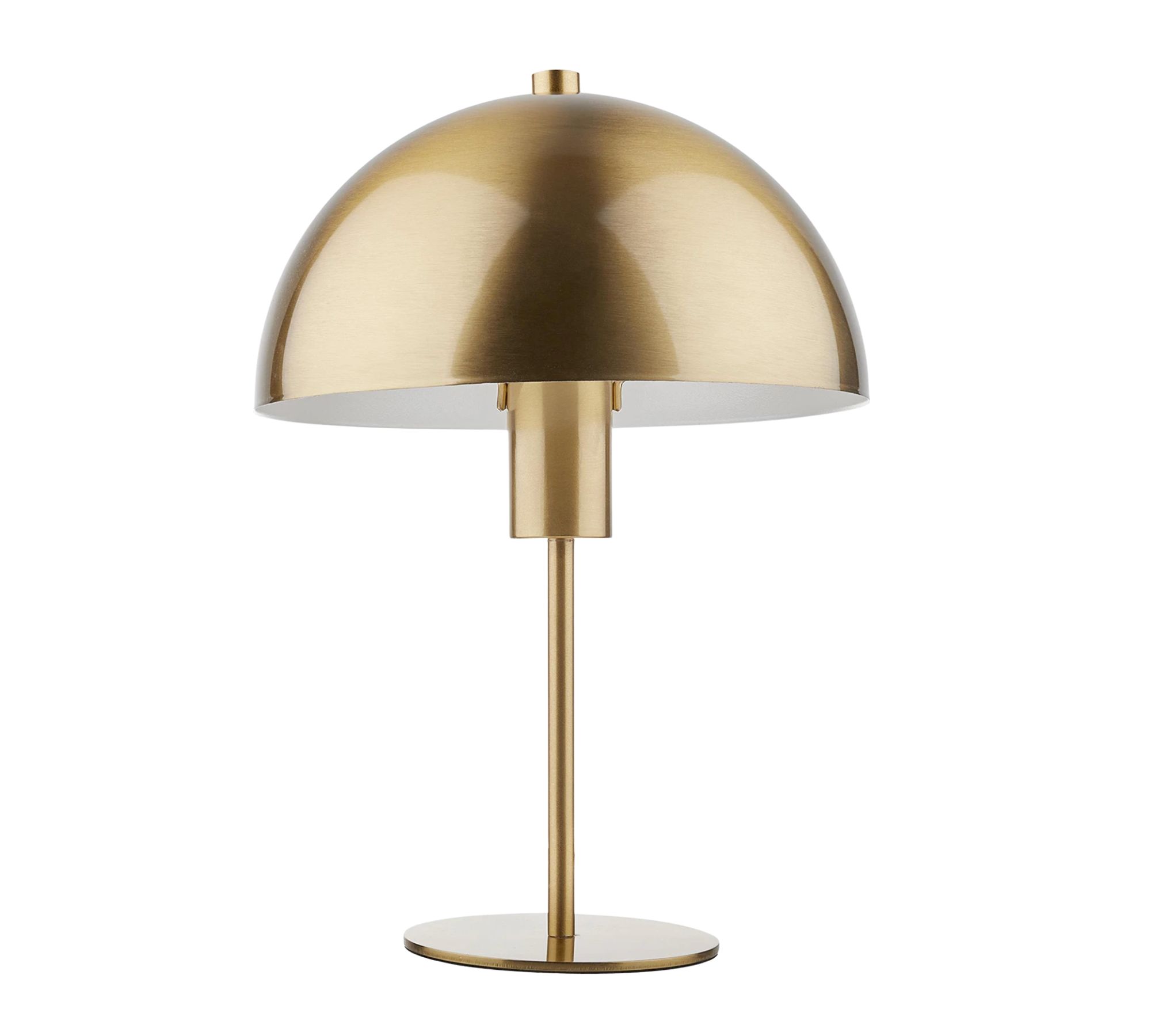 Tischlampe 1-flammig Metall Gold