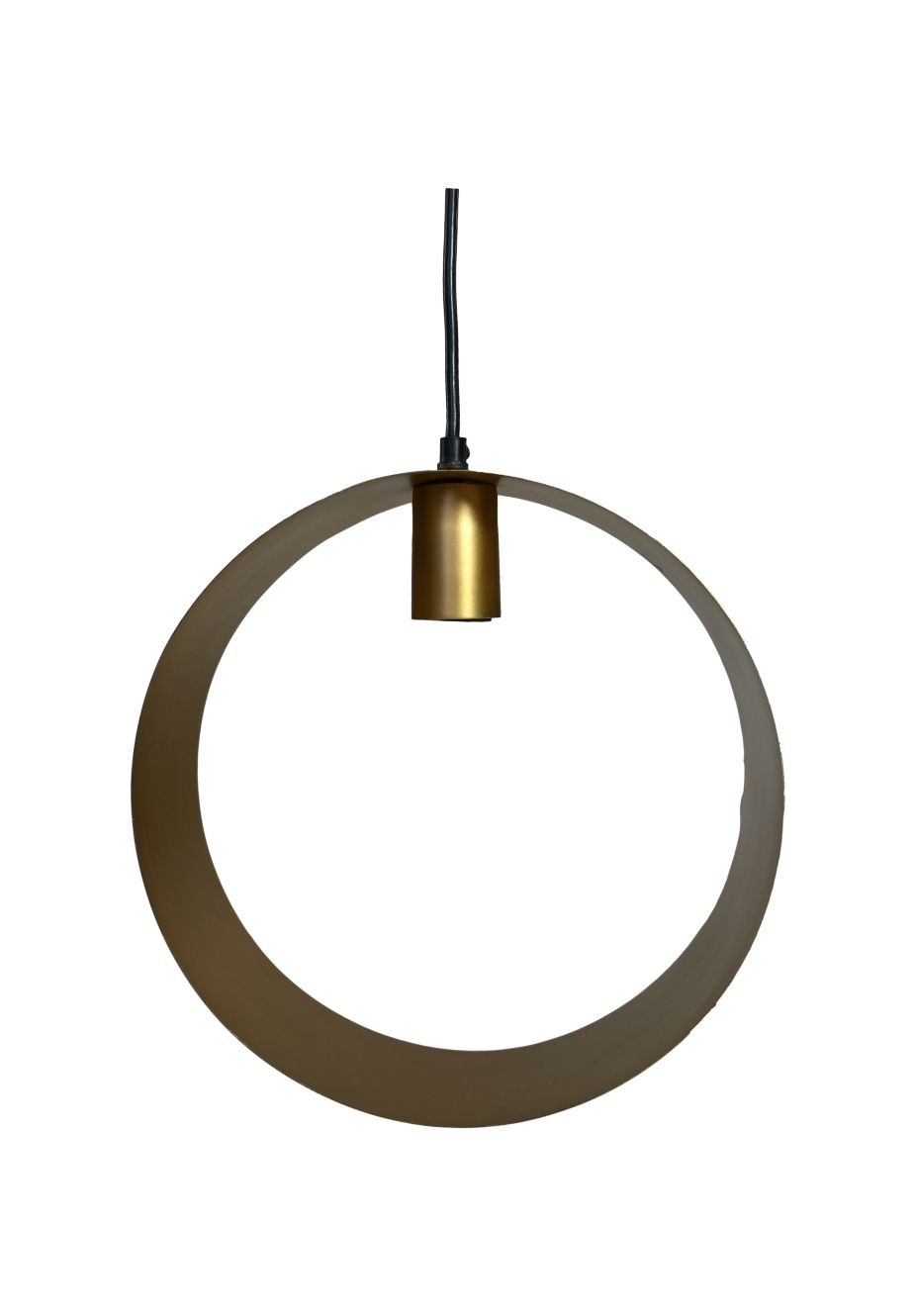 Hängelampe Metall Gold