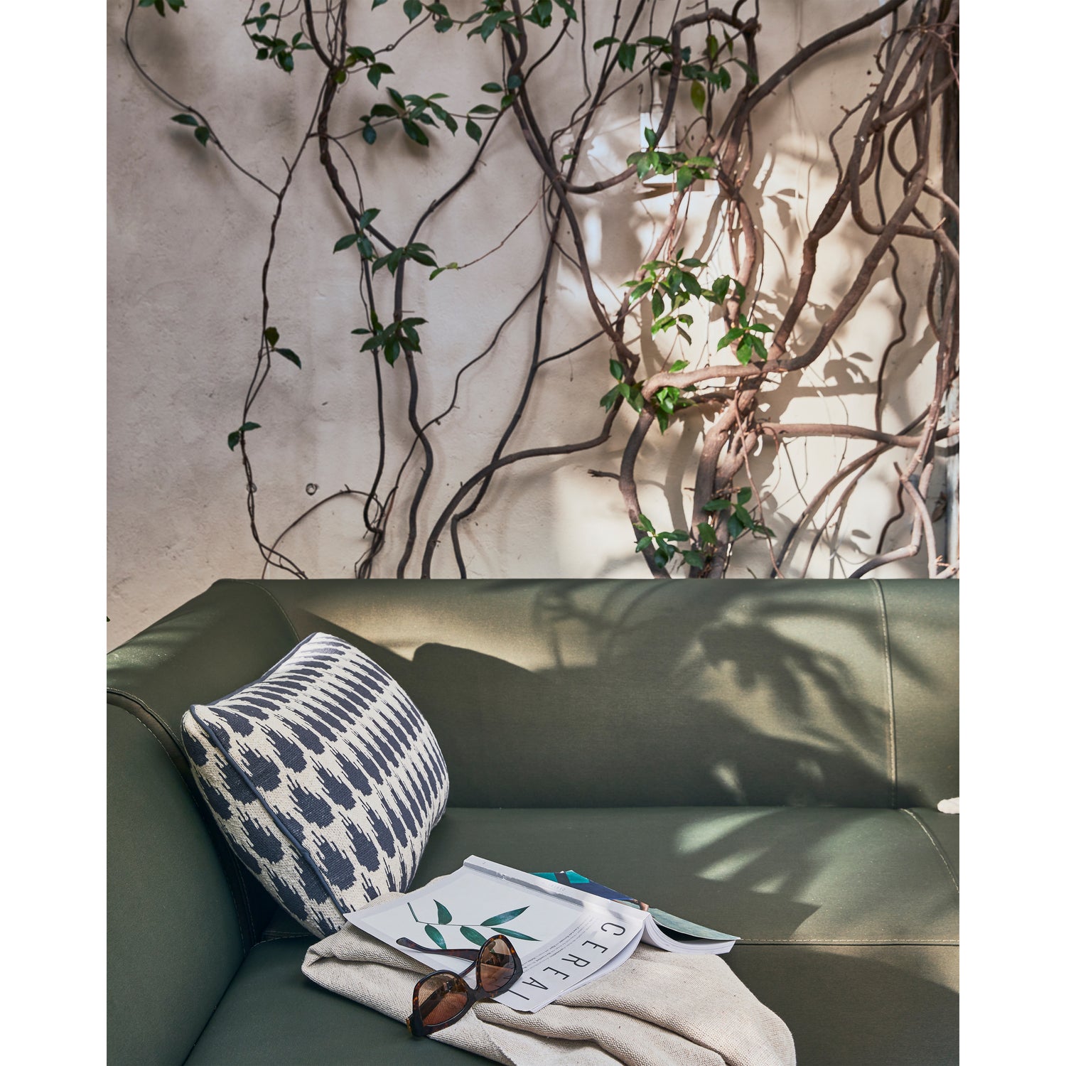 Hollandia Garten 3-Sitzer Sofa Grün