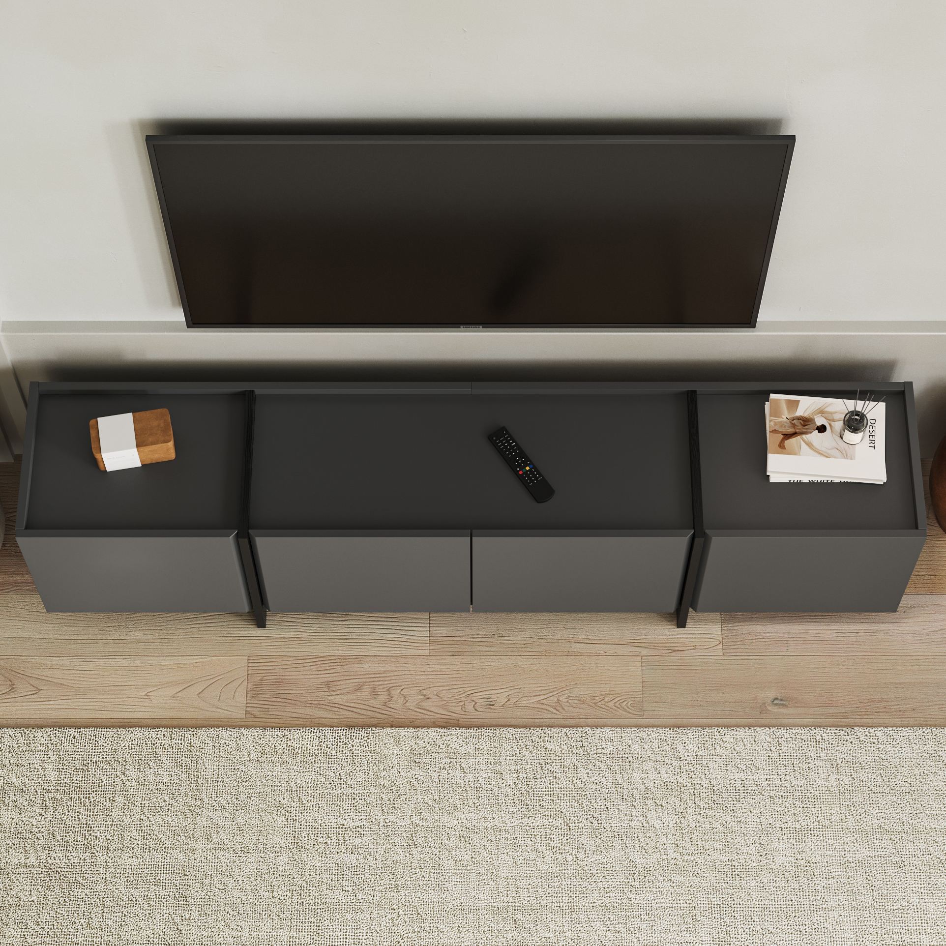 Lions Table Anthracite