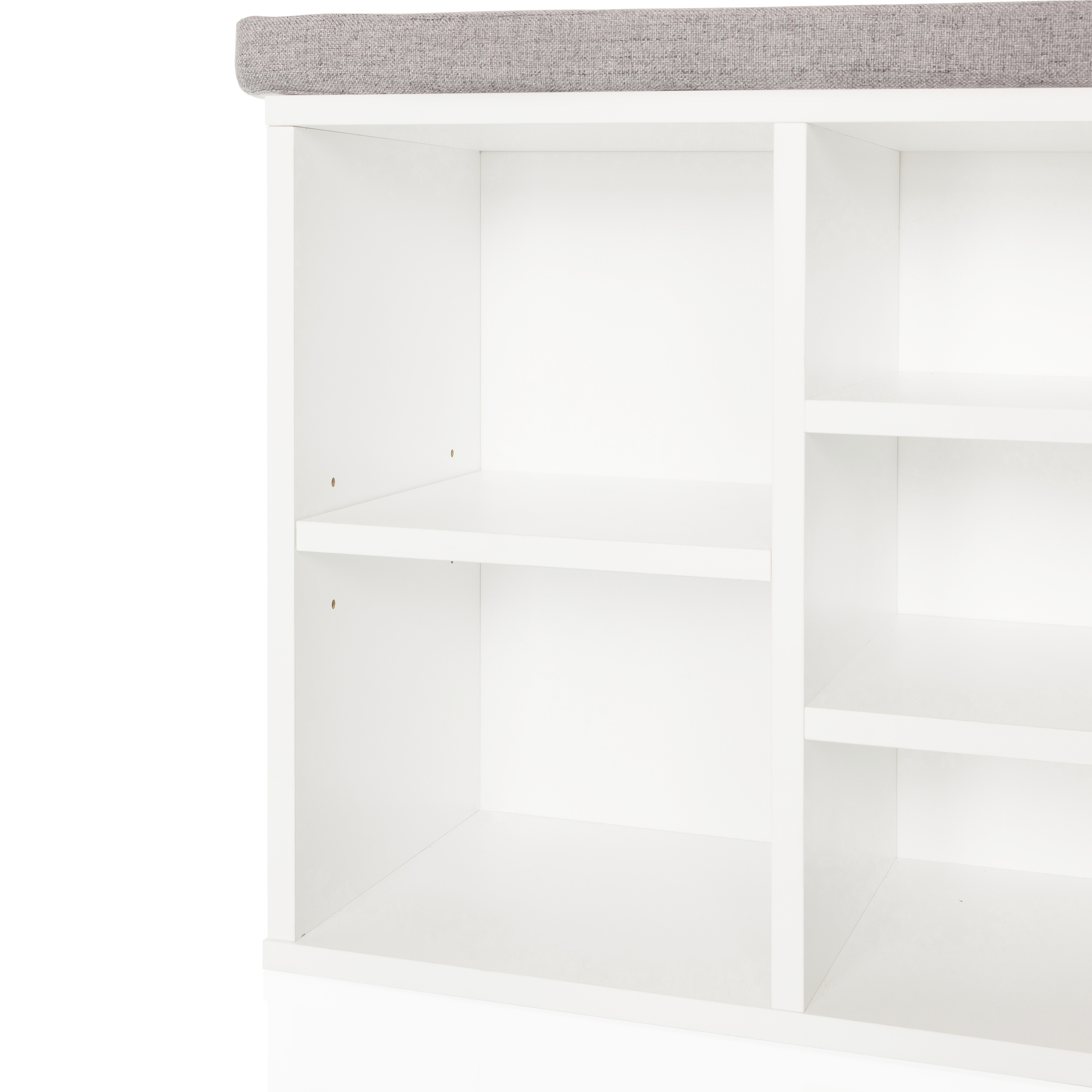 ESTHA 10 Shoe Rack White