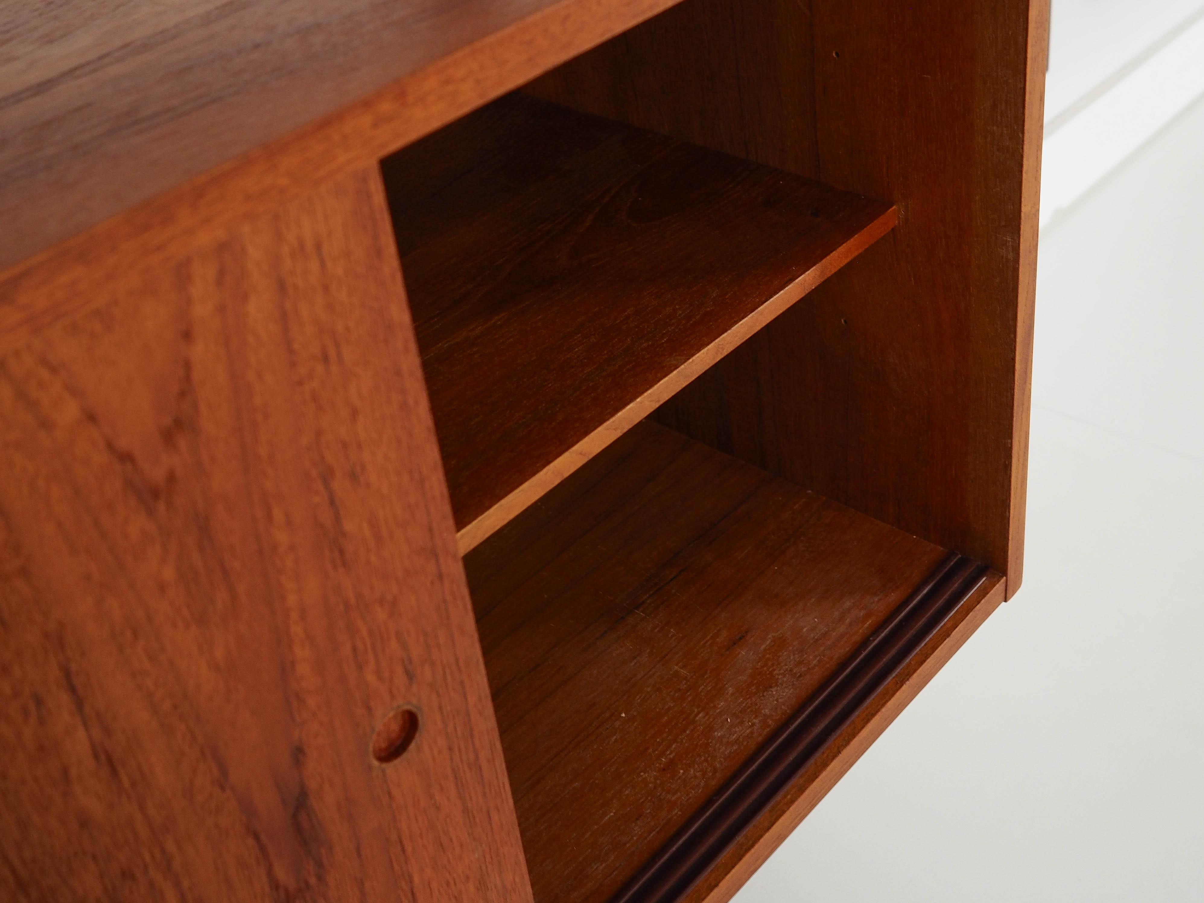 Teak-Regal Braun 1960er Jahre