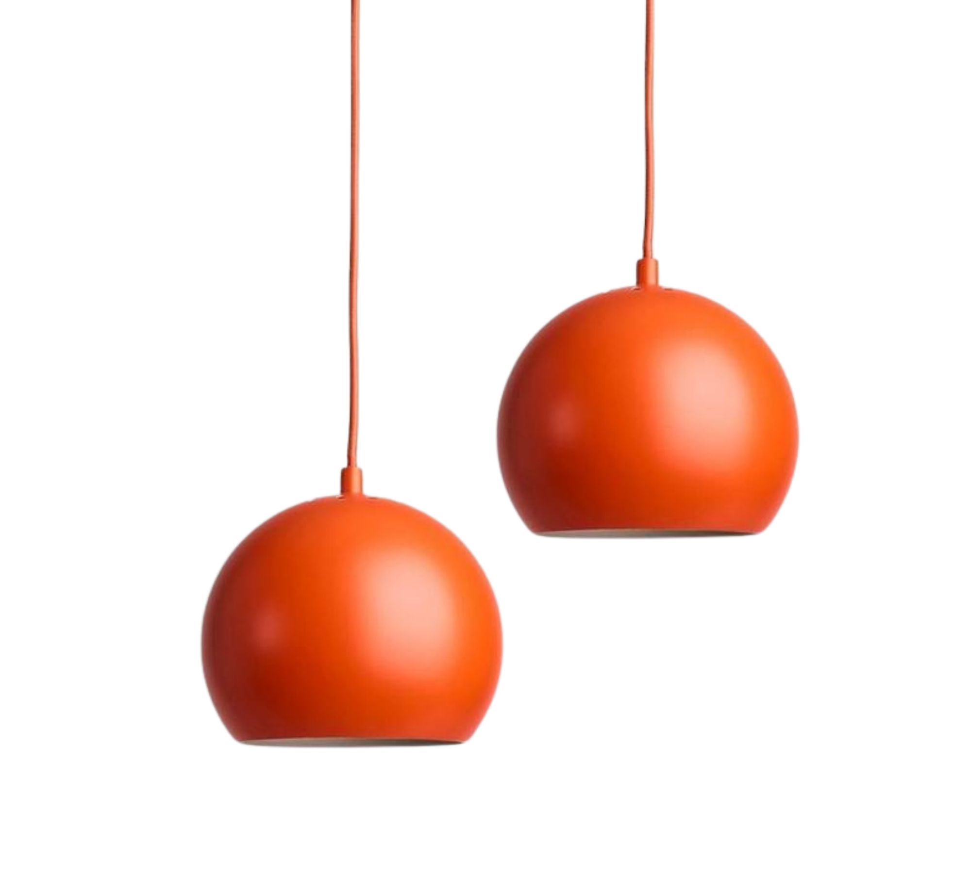 Ball Pendelleuchte Orange Ø18cm