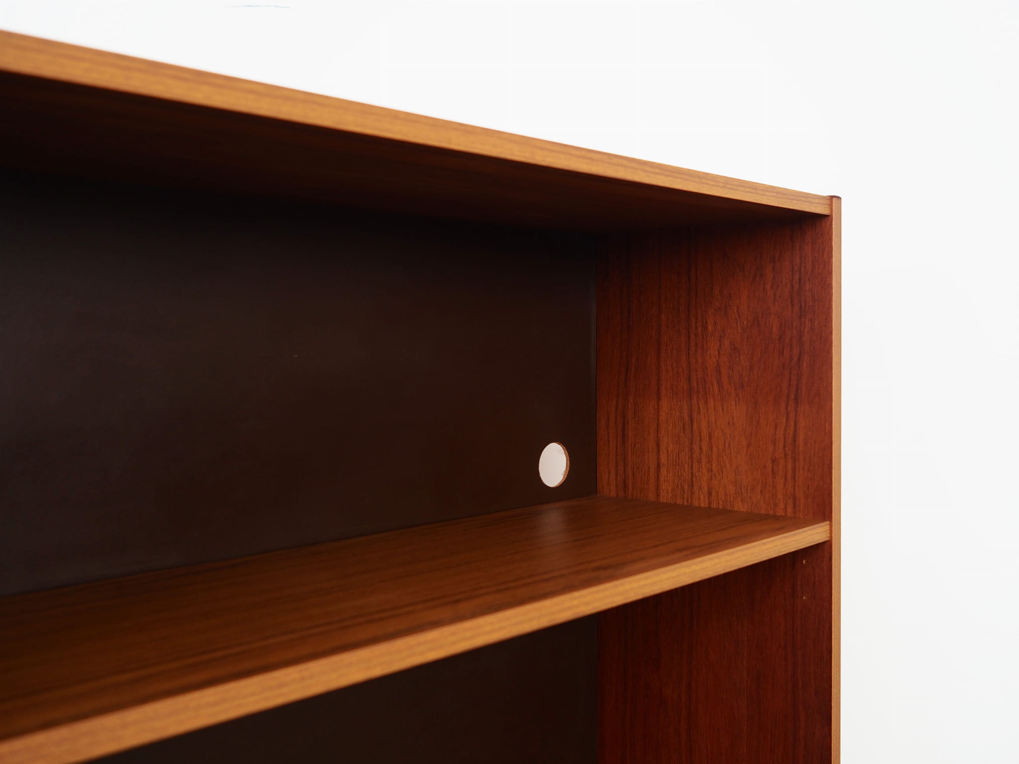 Bookshelf Teak Brown 1970s