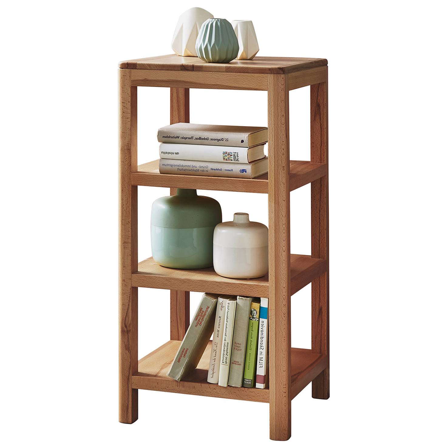 Regal Anamur Kernbuche Massiv Braun