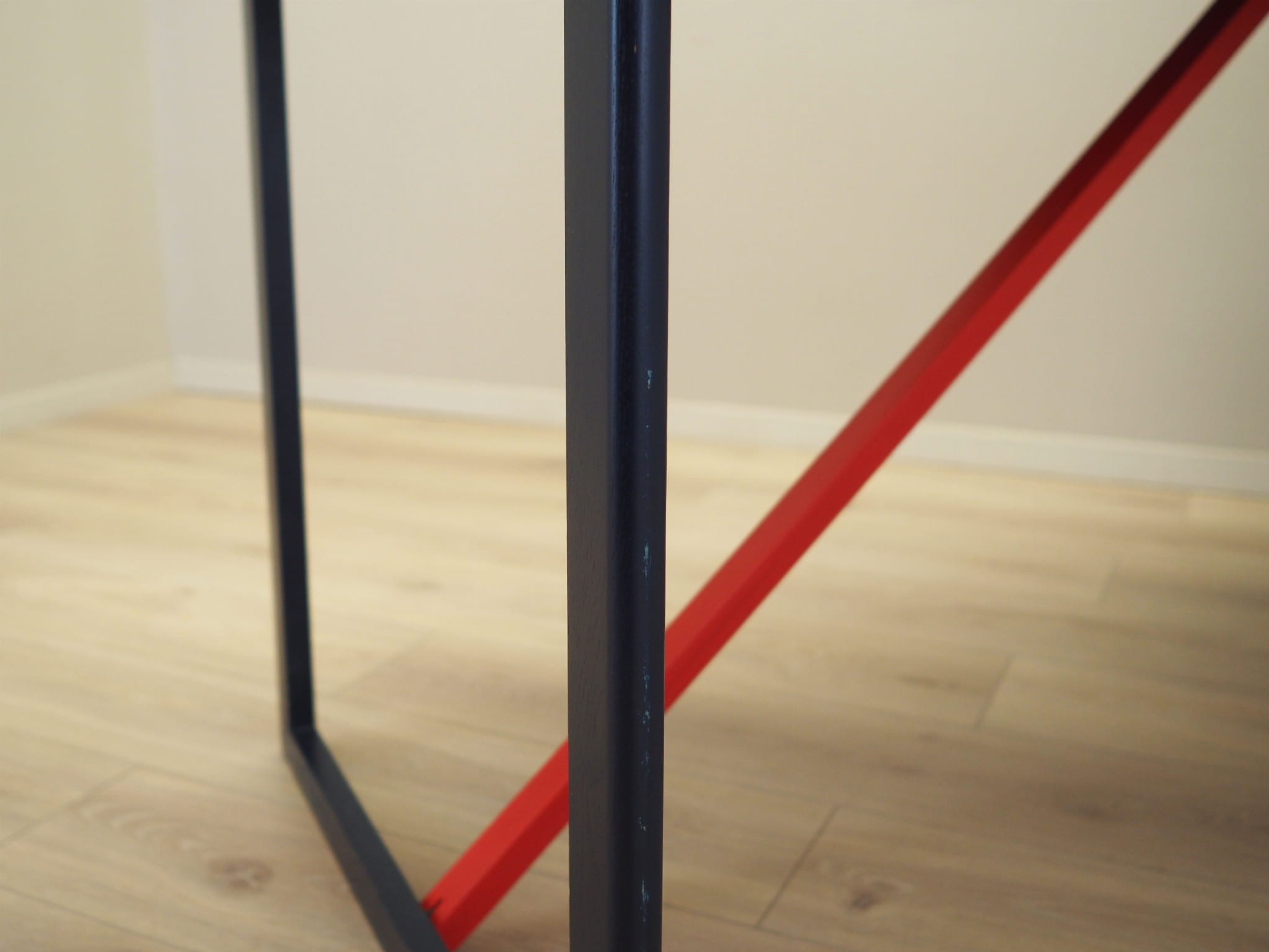 Desk Acacia wood 1980s