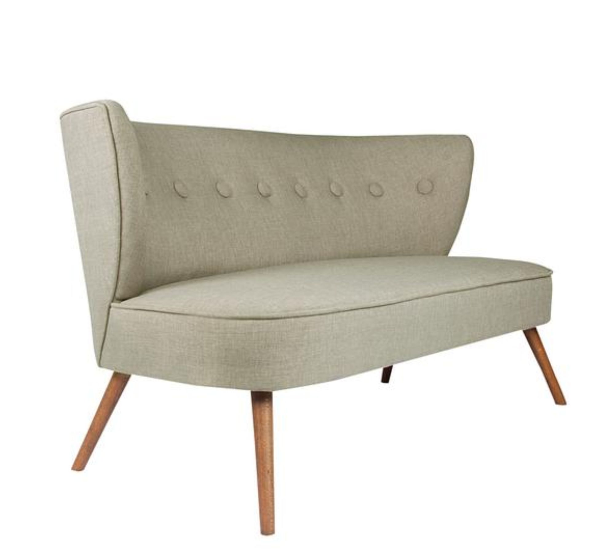 Bienville Sofa 2-Sitzer Grau