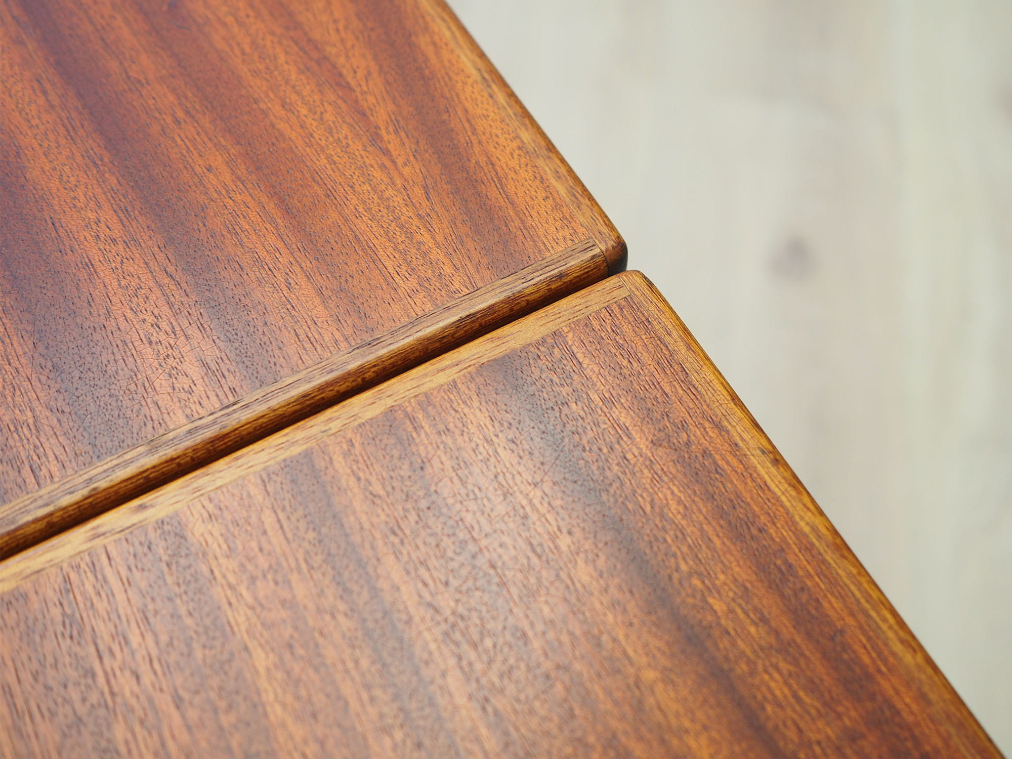 Mahogany Beistelltische 1970 Jahre