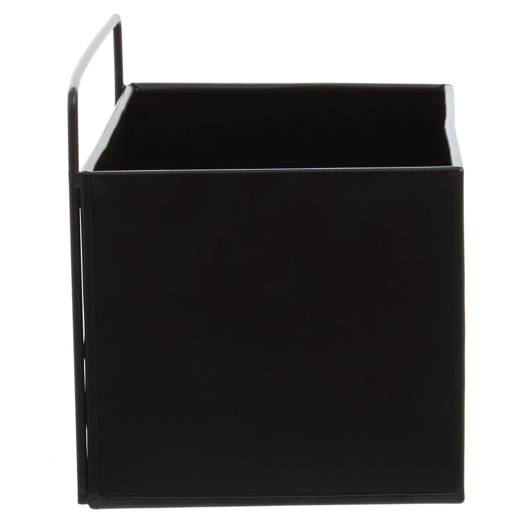 Ascher Wand-Pflanzkasten Schwarz