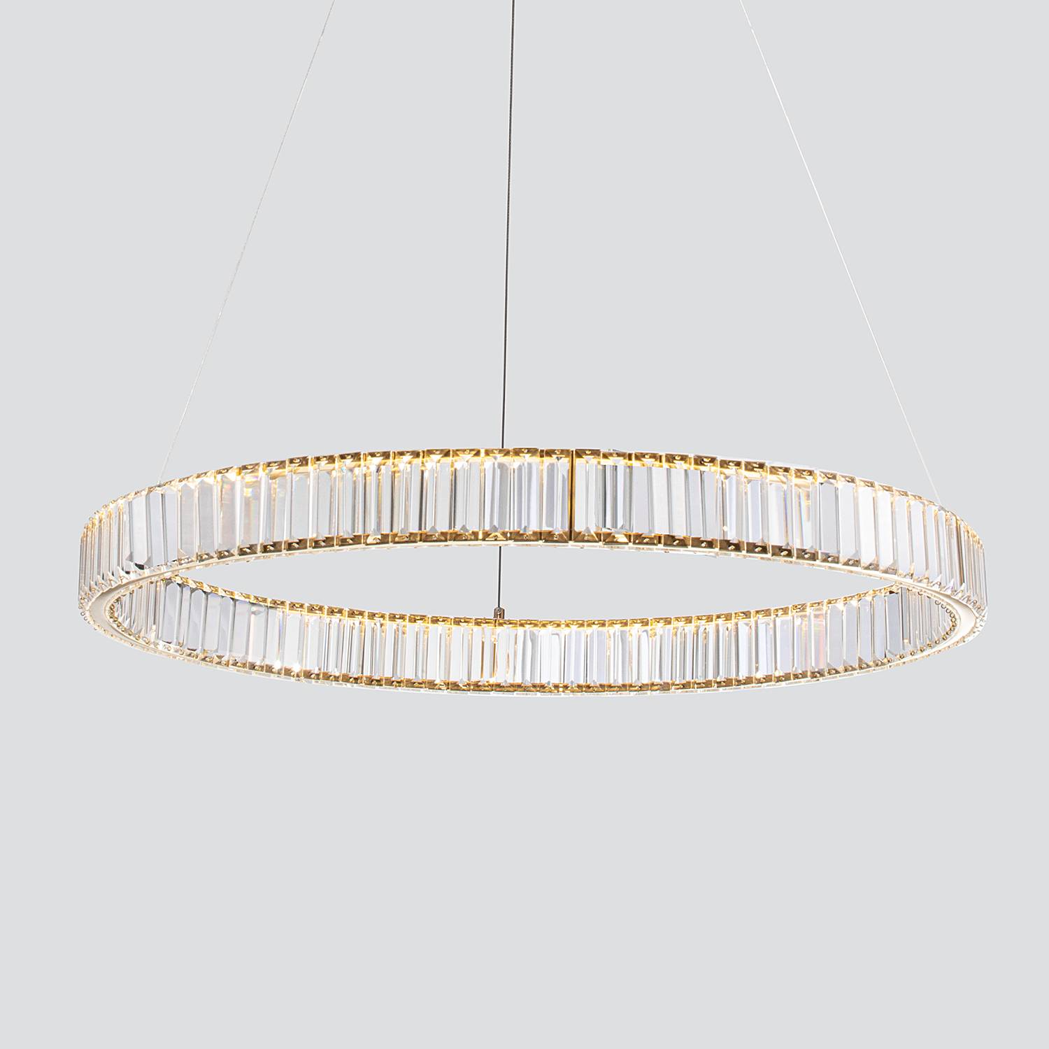 1-Flammig Pendelleuchte Aurelia Typ C Aluminium Gold