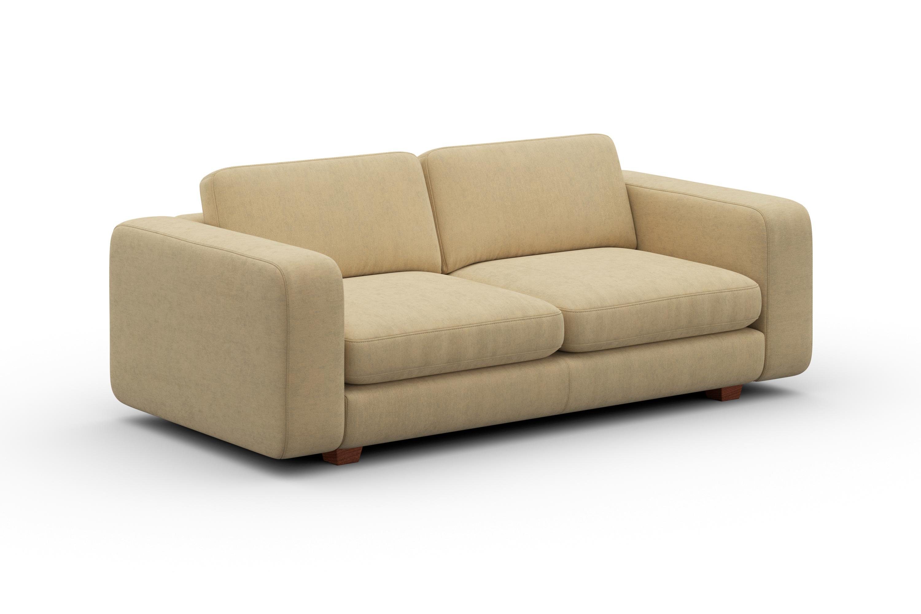 Valentino Sofa 2,5-Sitzer Textil Beige