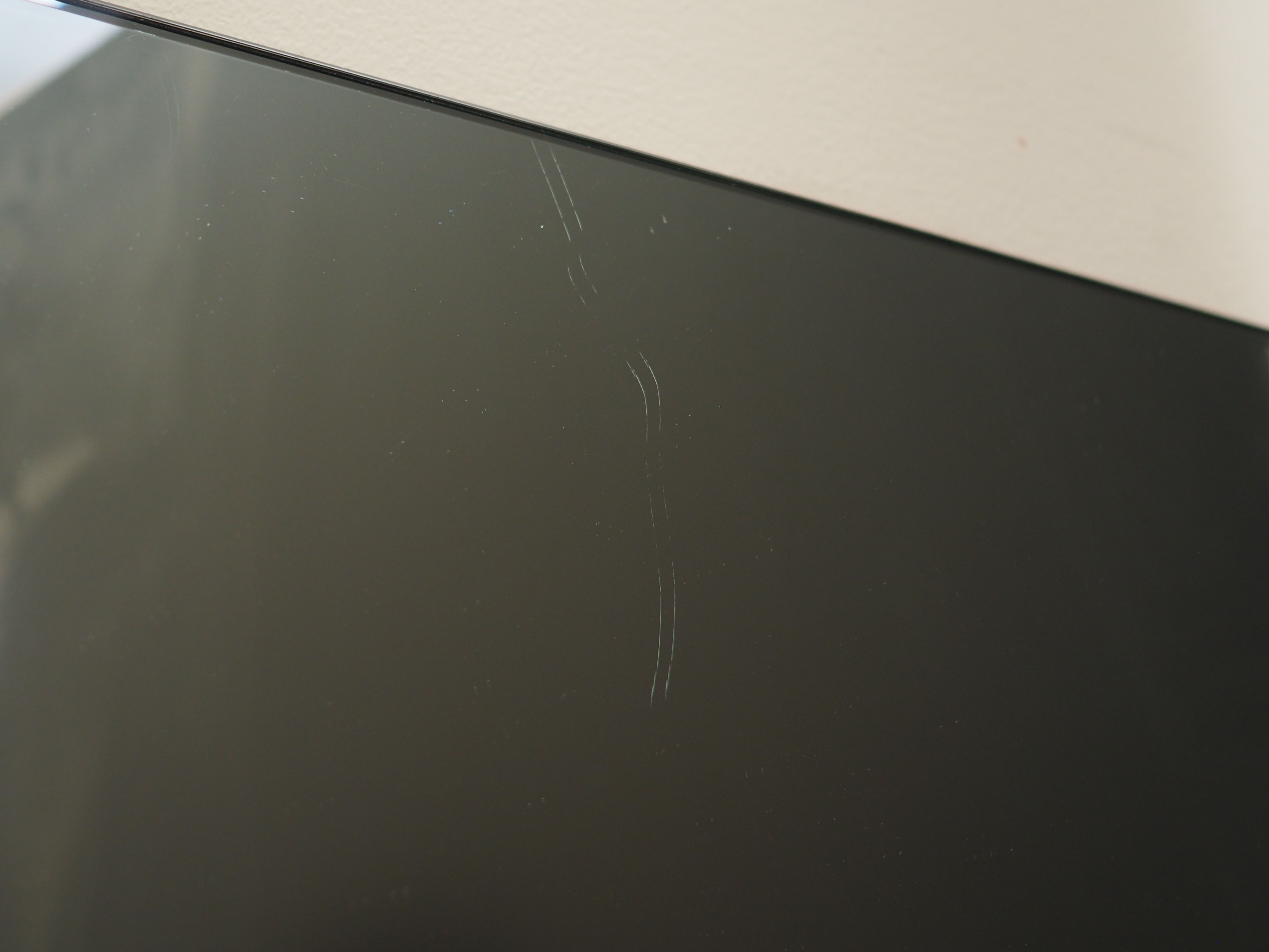 Spiegel mit Mahagonirahmen 1970er Jahre