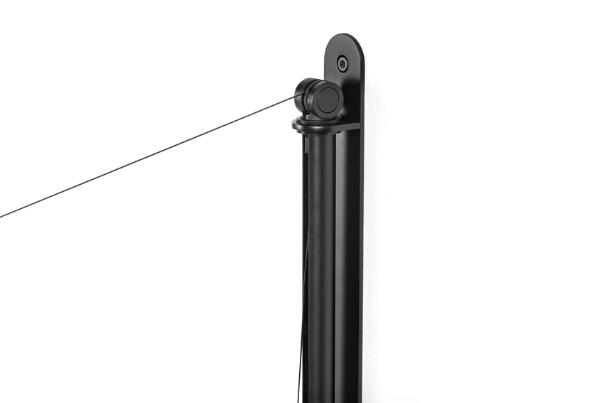 Fifty Fifty Wandleuchte Schwarz