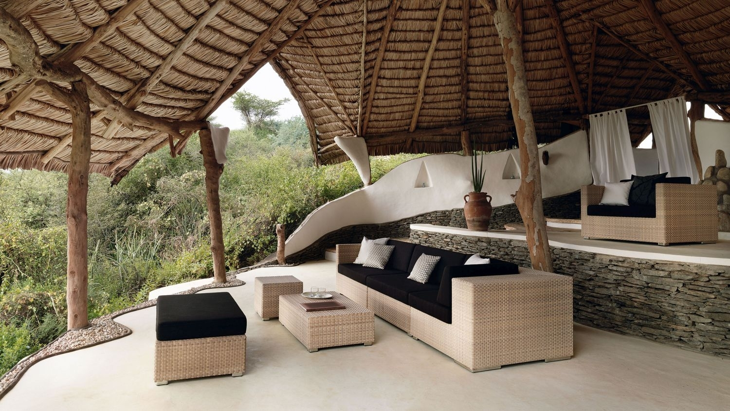 Lounge Modul Mitte Xxl Beige
