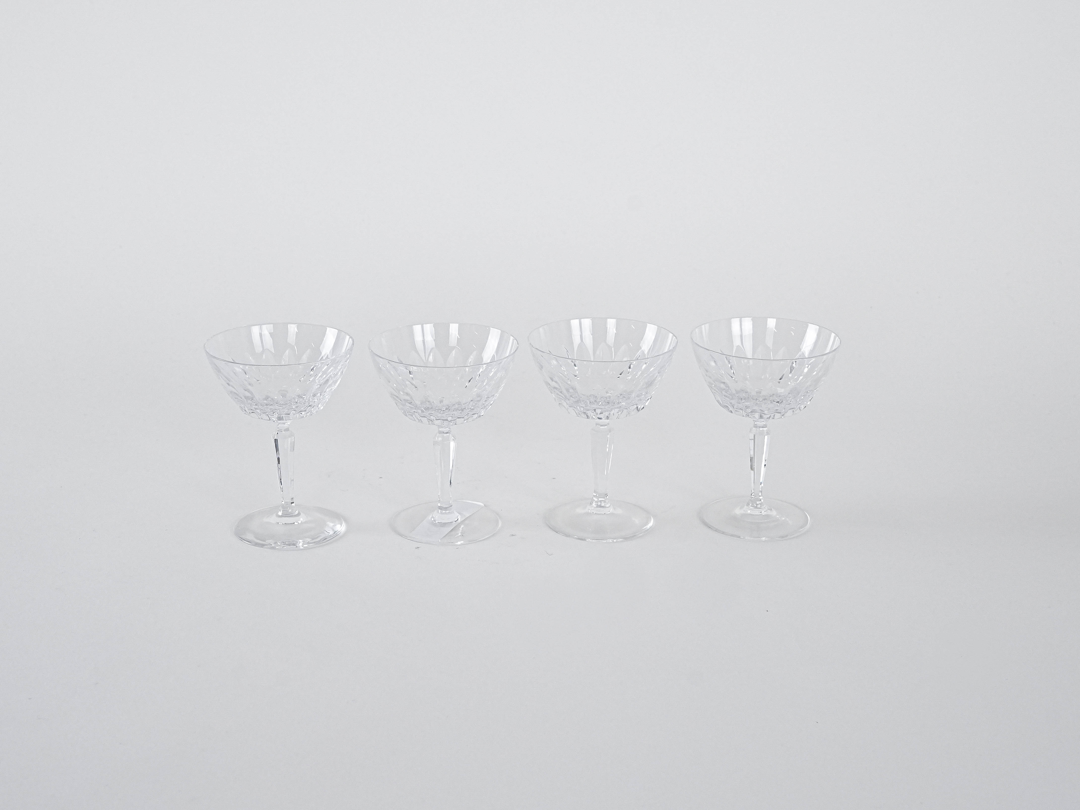 4x Gläser Transparent