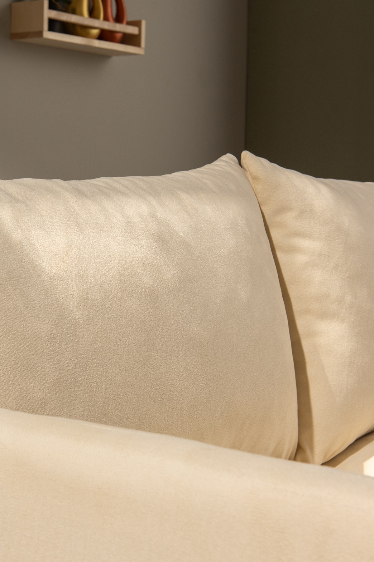 Saga Schlafsofa 2-Sitzer Creme