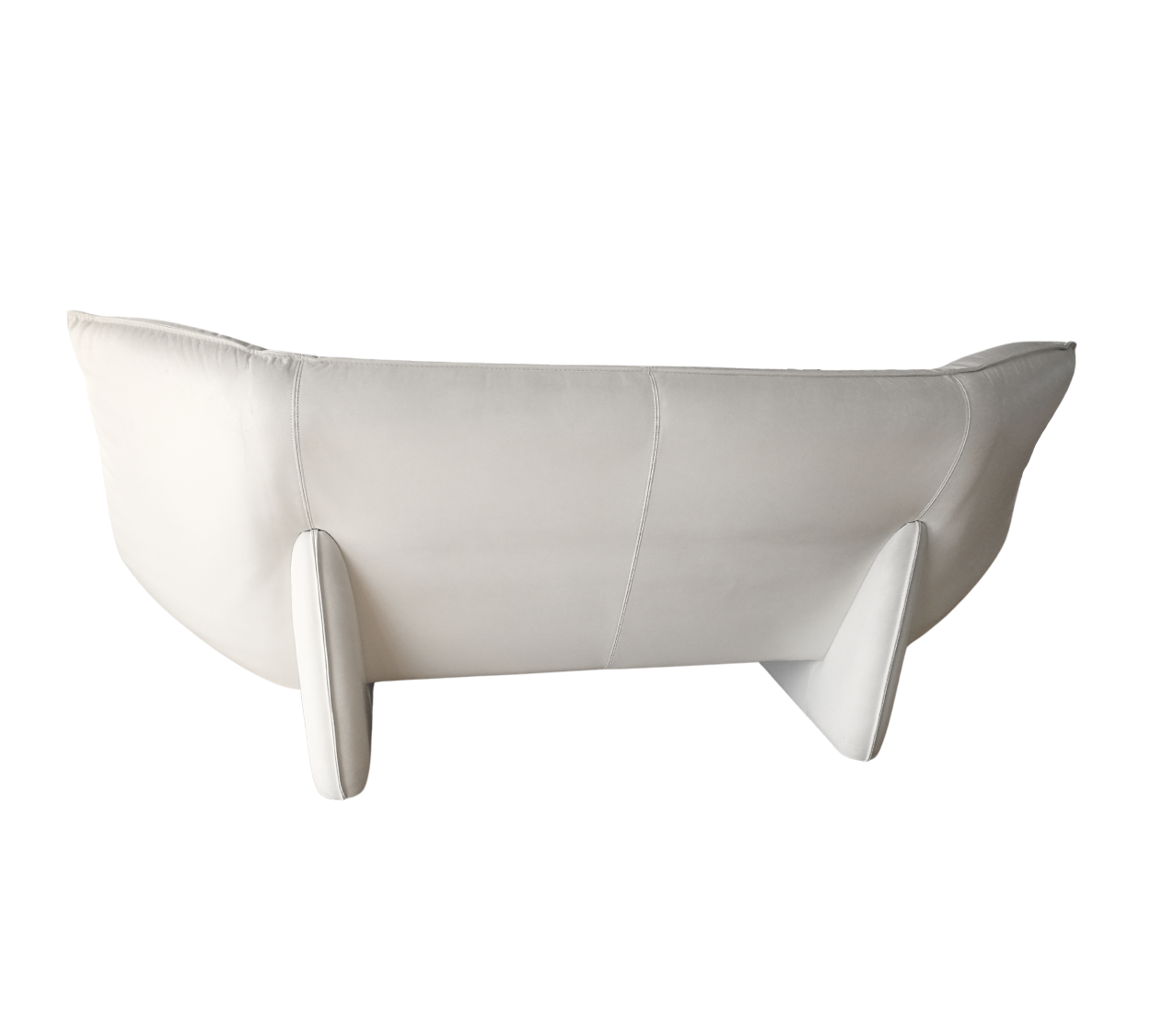 Tango Sofa 2-Sitzer Leder Weiß