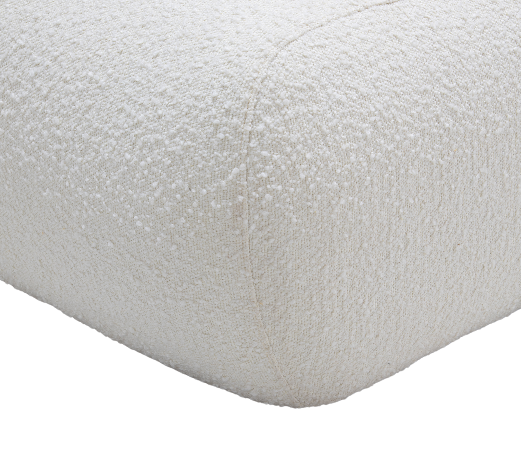 Blanca 3-Sitzer Sofa Récamiere Rechts Bouclé Off White
