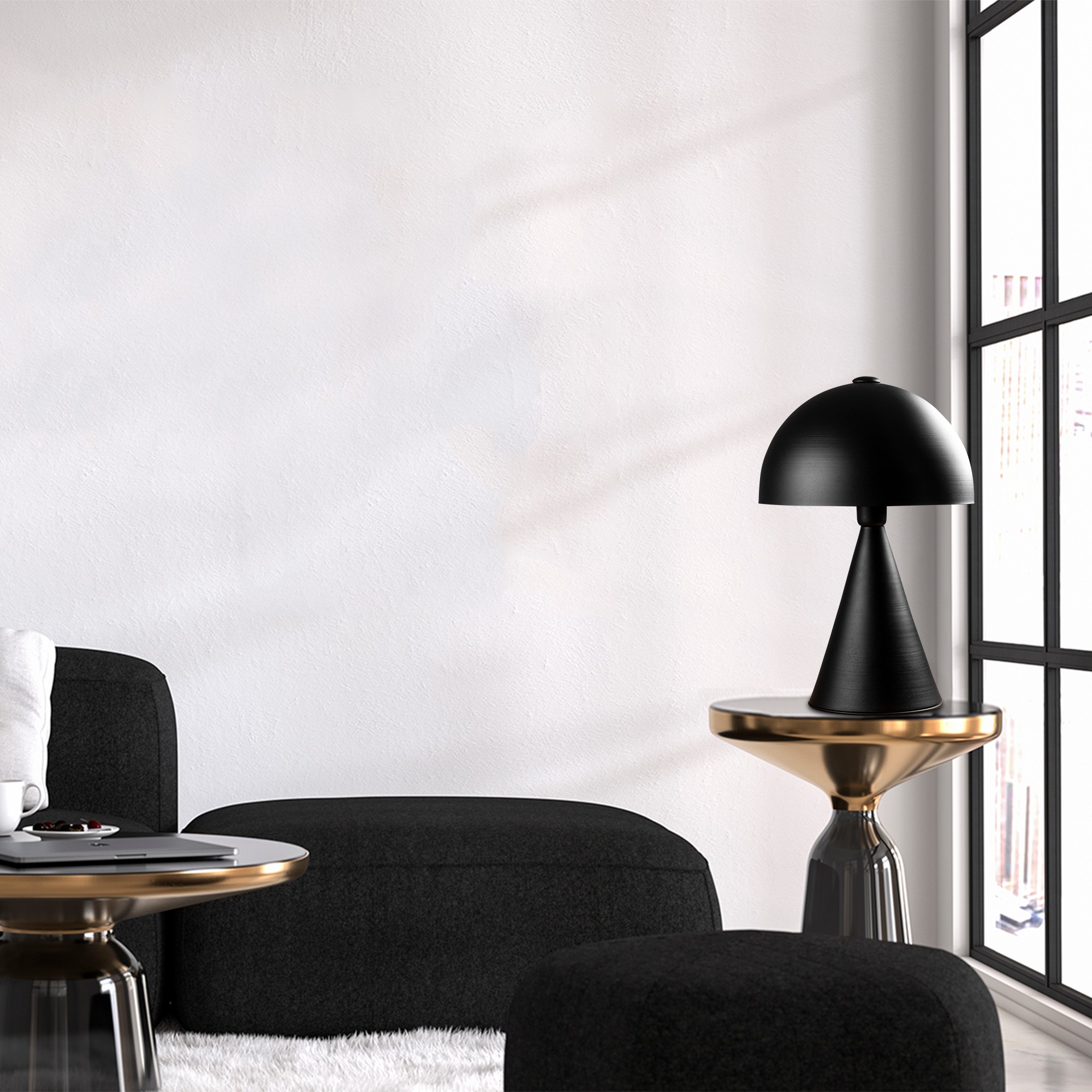 Dodo Table Lamp Iron Black