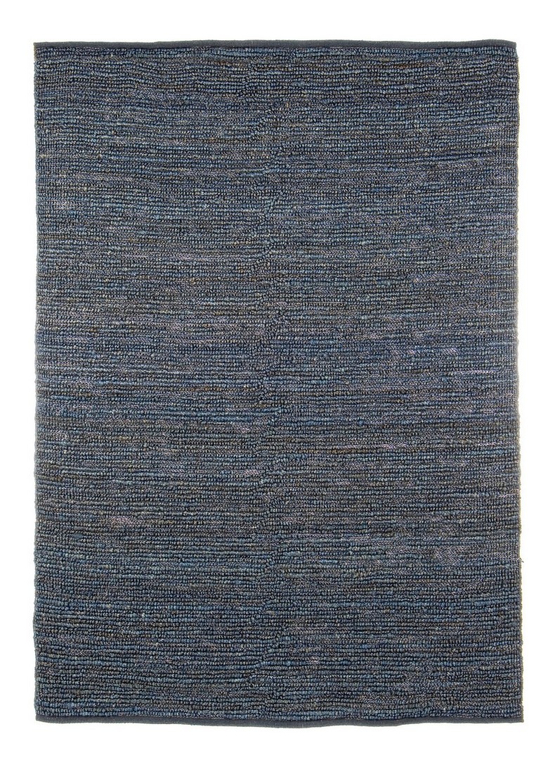 Zanzibar Teppich Jute Blau 170x240 cm