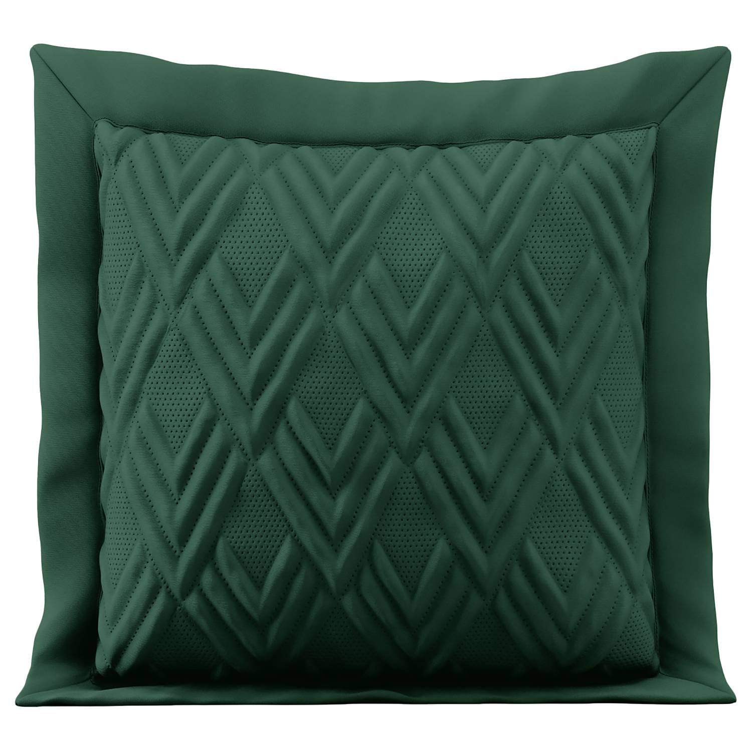 Helia Dekokissen Polyester Dunkelgrün 45 x 45 cm