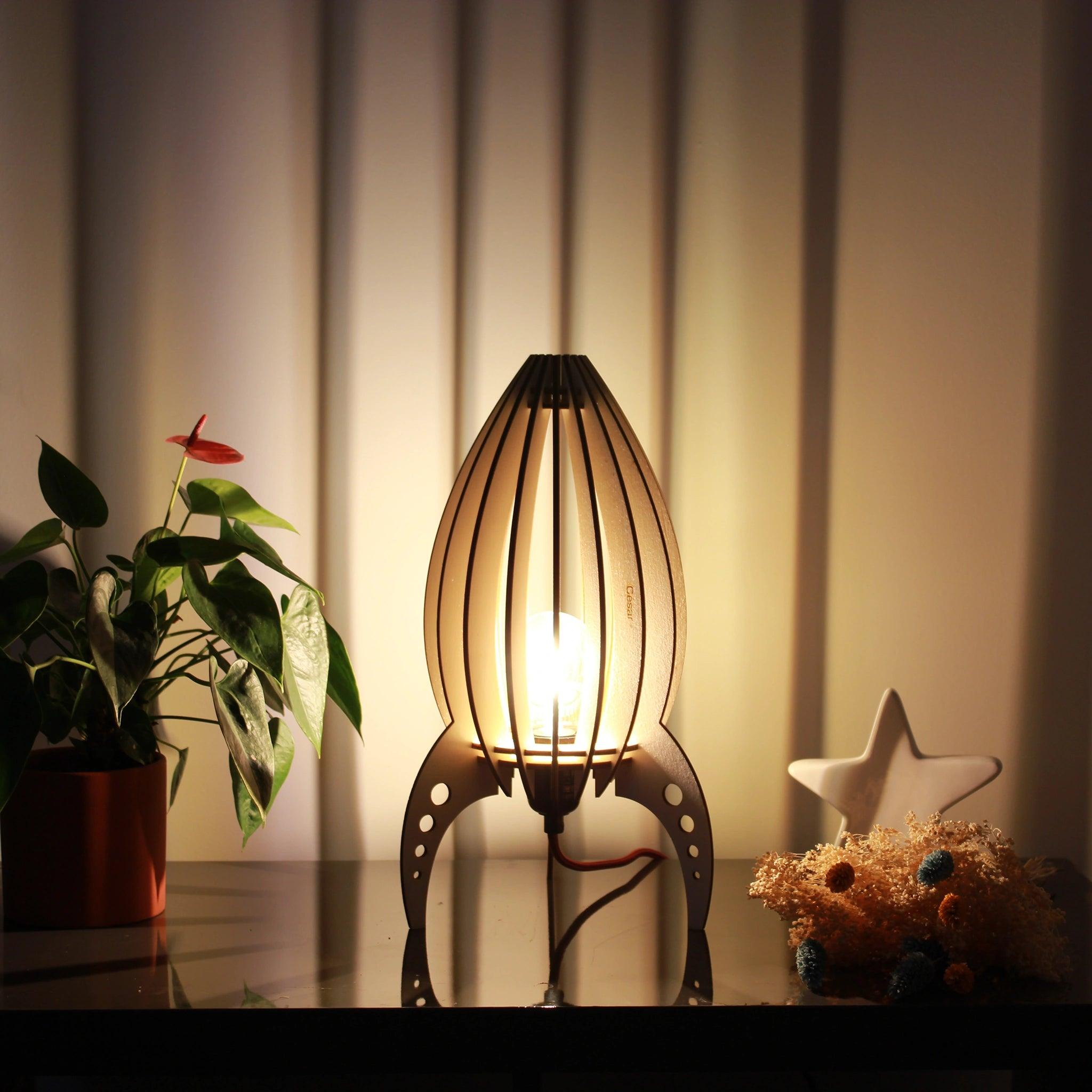 Ariane Baladeuse Table Lamp Wood 19cm