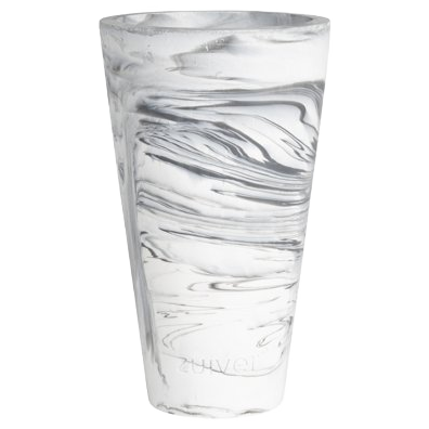 Conic Vase Plastic Gray
