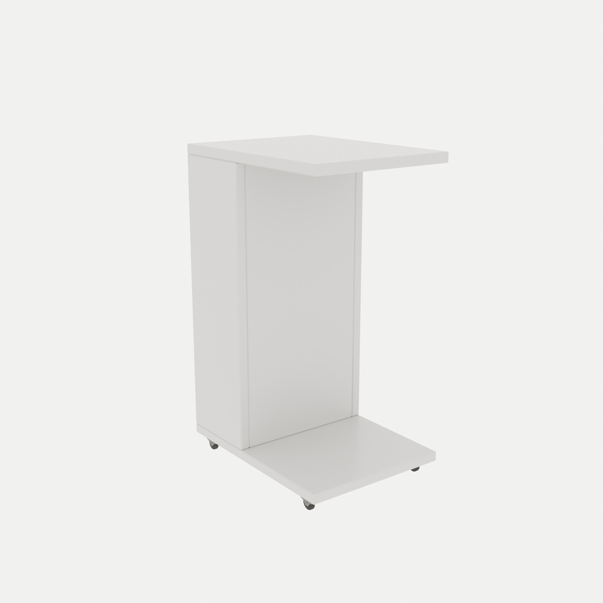 Filinta Side Table Wood Veneer White