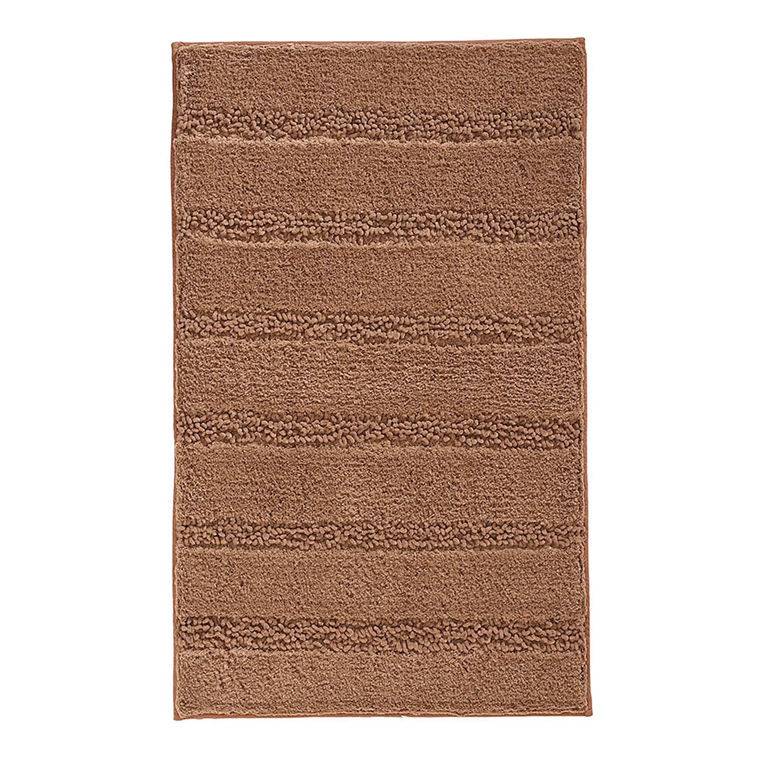 Monrovia Badteppich Hellbraun 60 x 100 cm