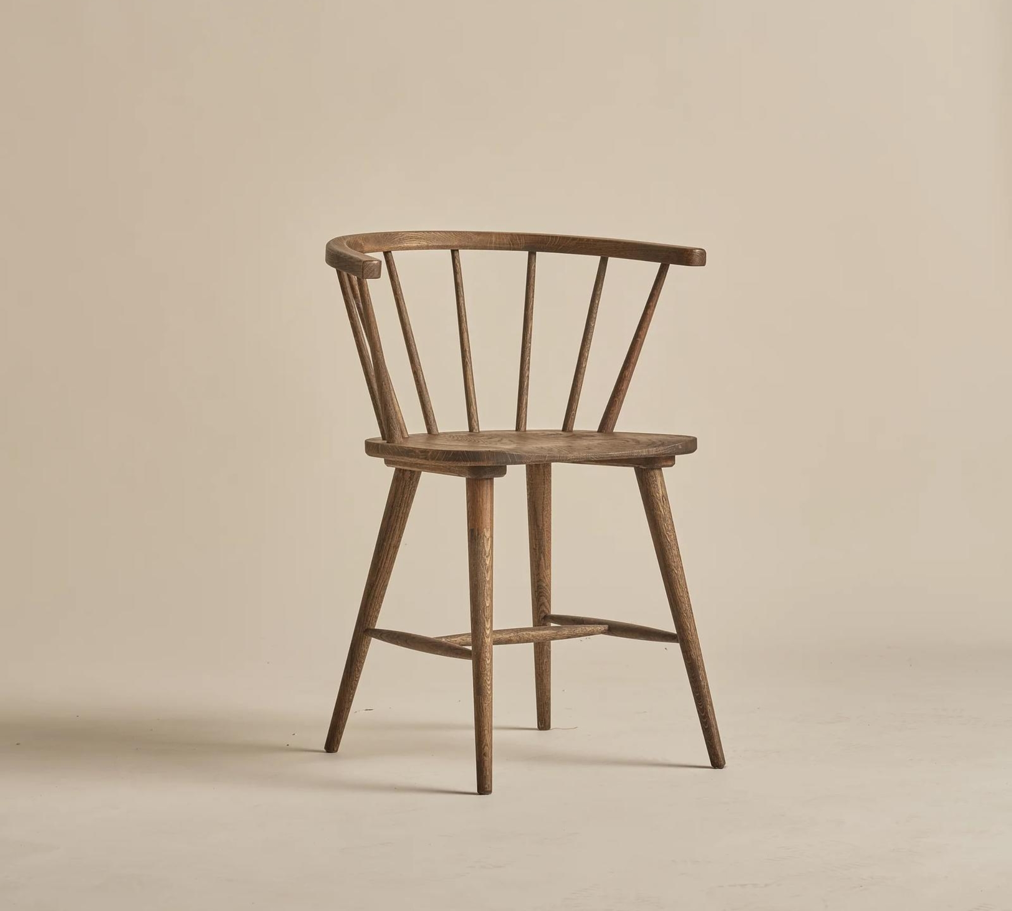 2x Swallow Chair Set Smoked Oak