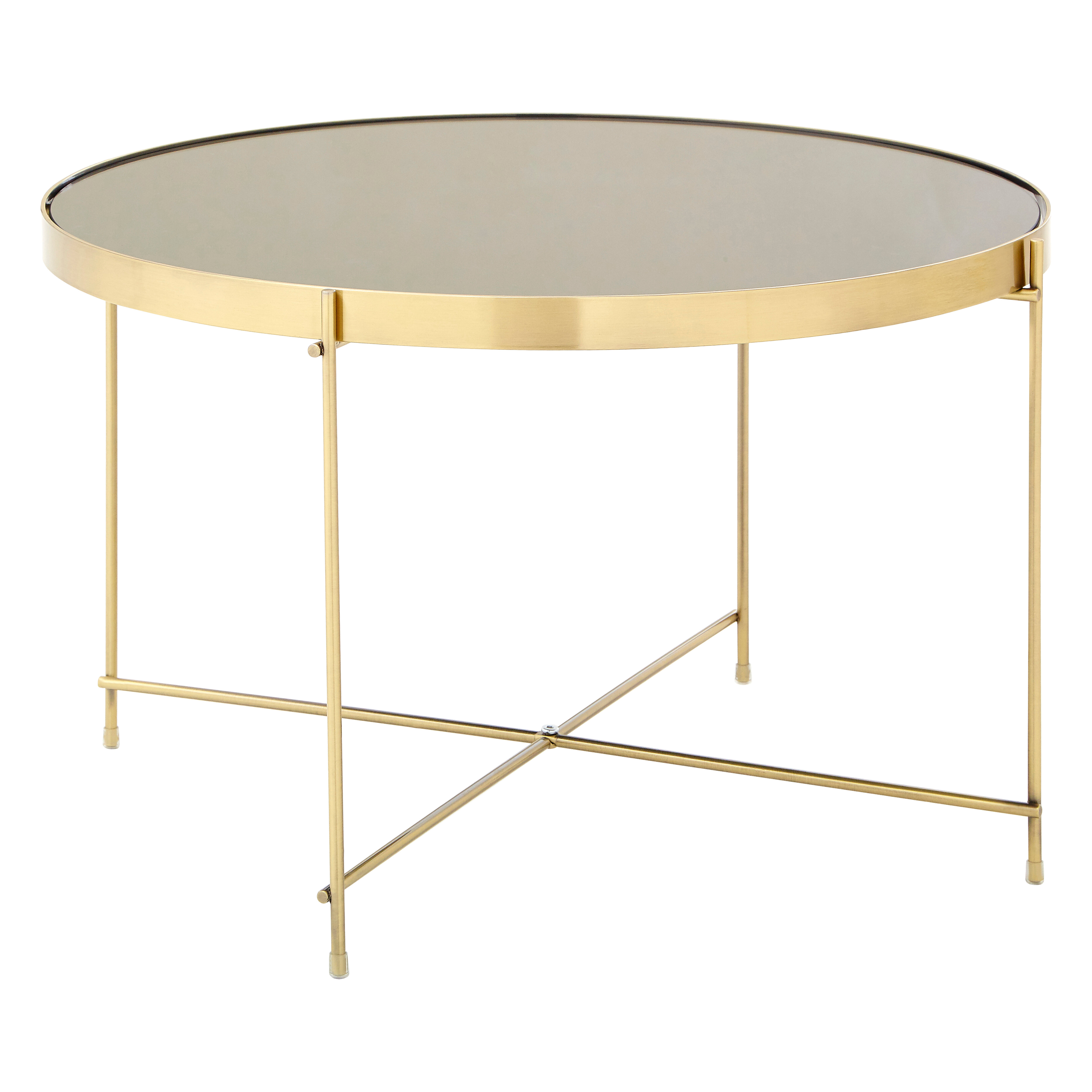 Allure Gebürstete Bronze Groß Beistelltisch