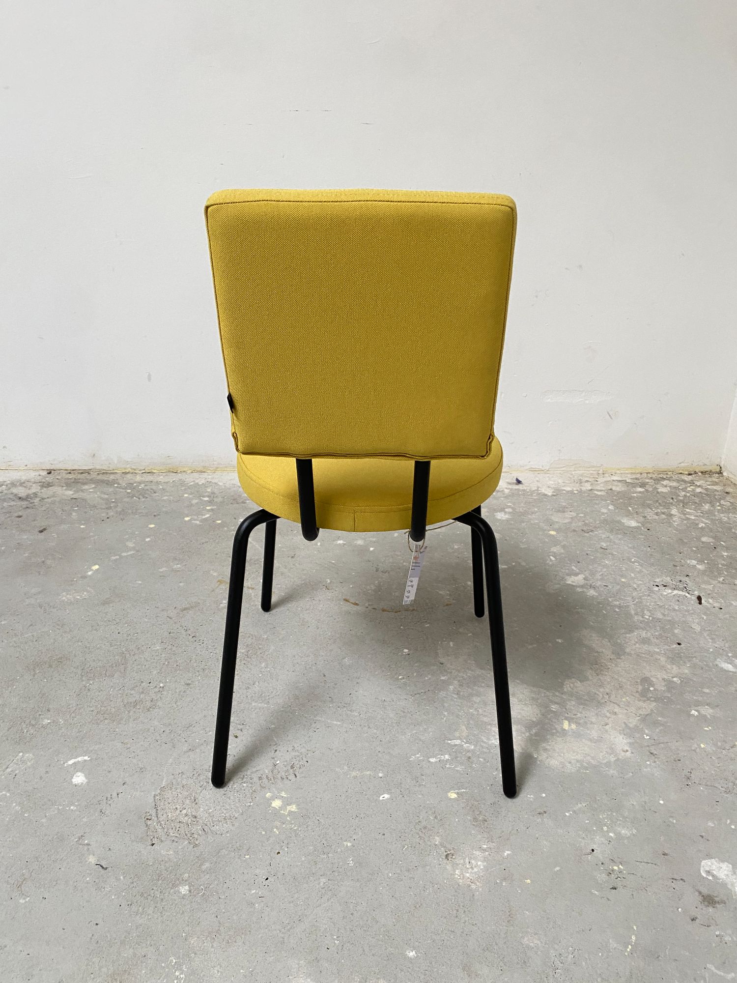 2/1 Dining chair yellow