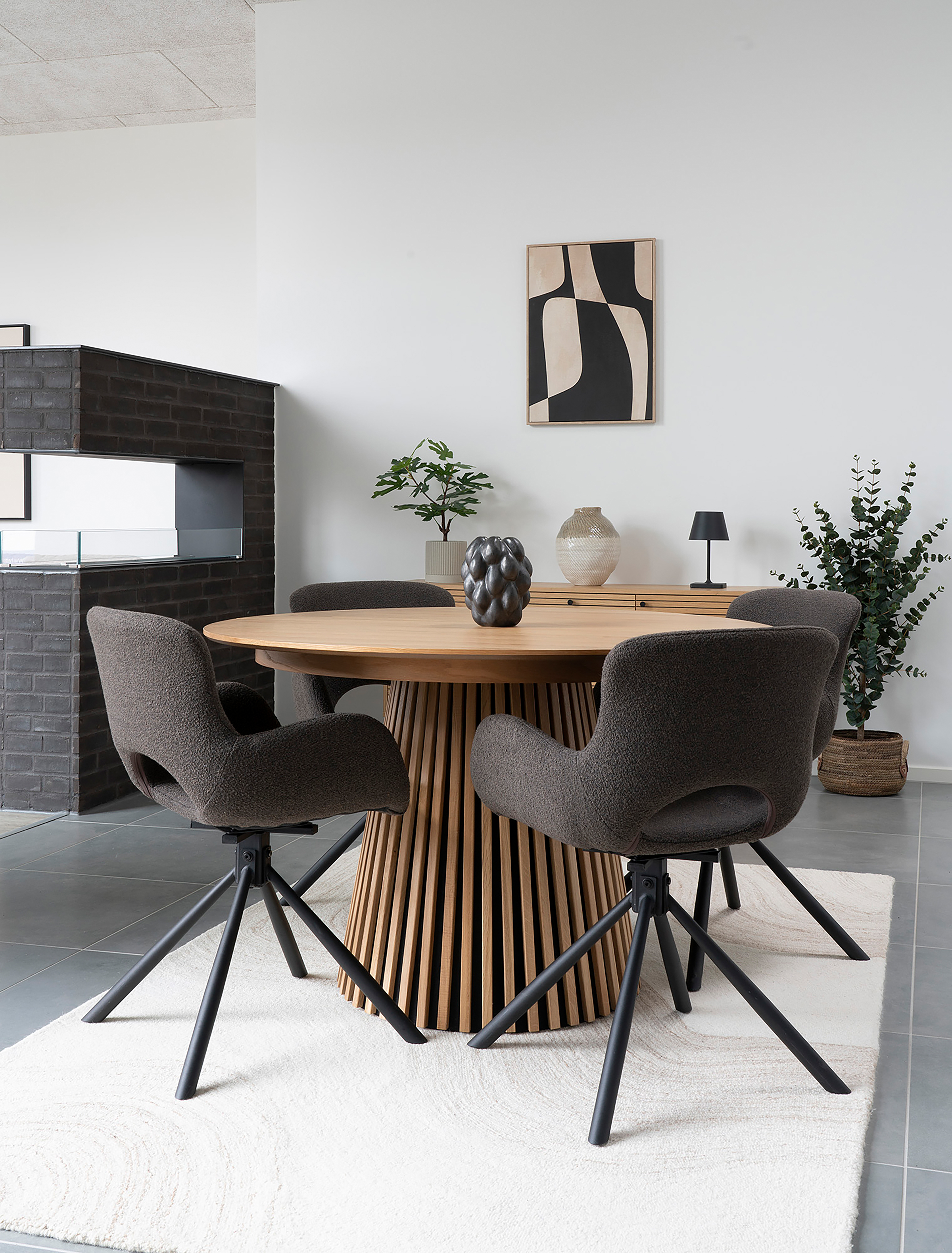 Aosta Korb-Set 2-tlg Braun