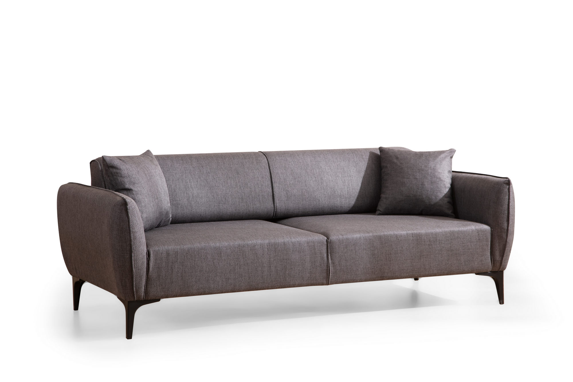 Belissimo 3-Sitzer Sofa Dunkelgrau