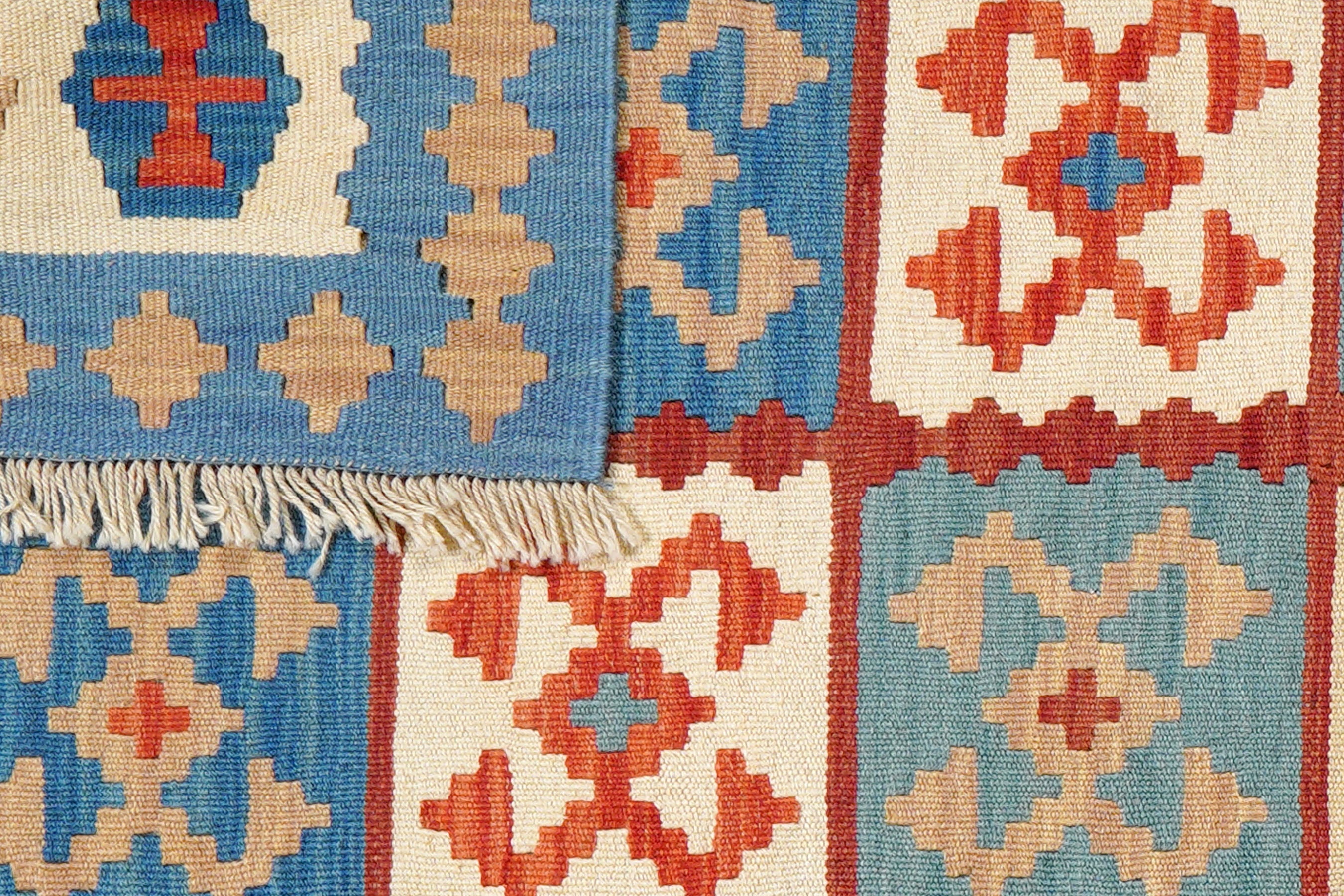 Kilim Gashgai Teppich Mehrfarbig