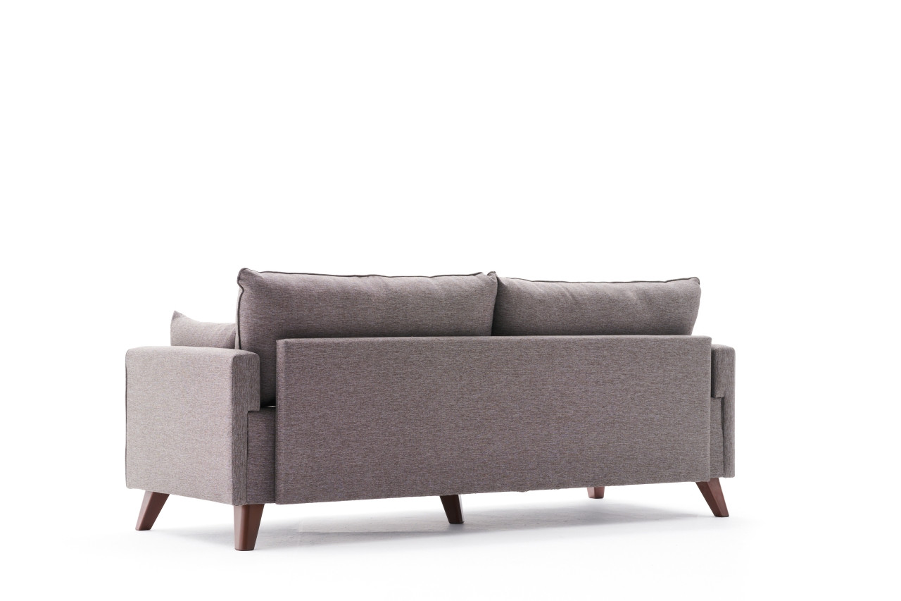 Bella Sofa 3-Sitzer Braun