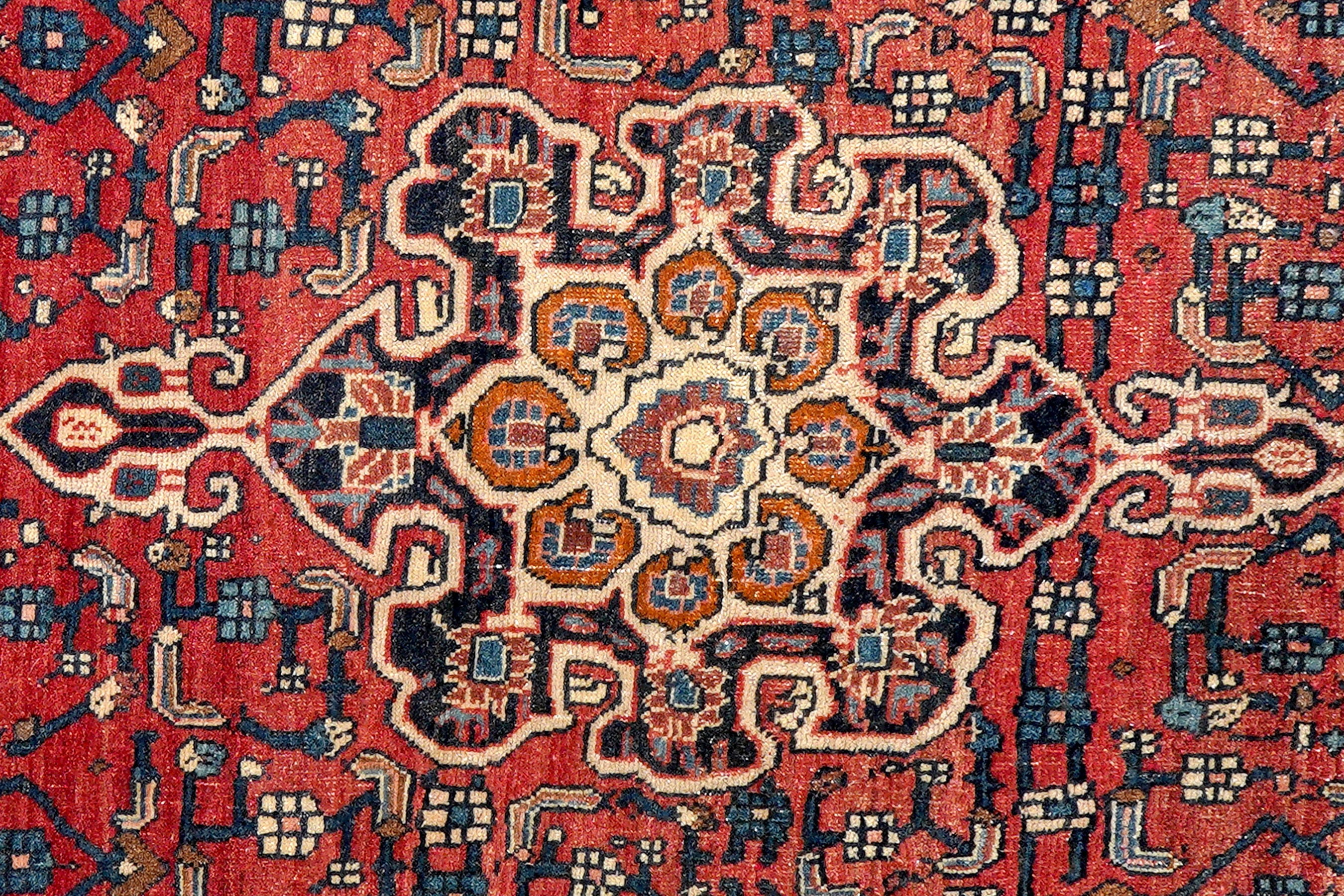 Heritage Teppich Wolle Mehrfarbig