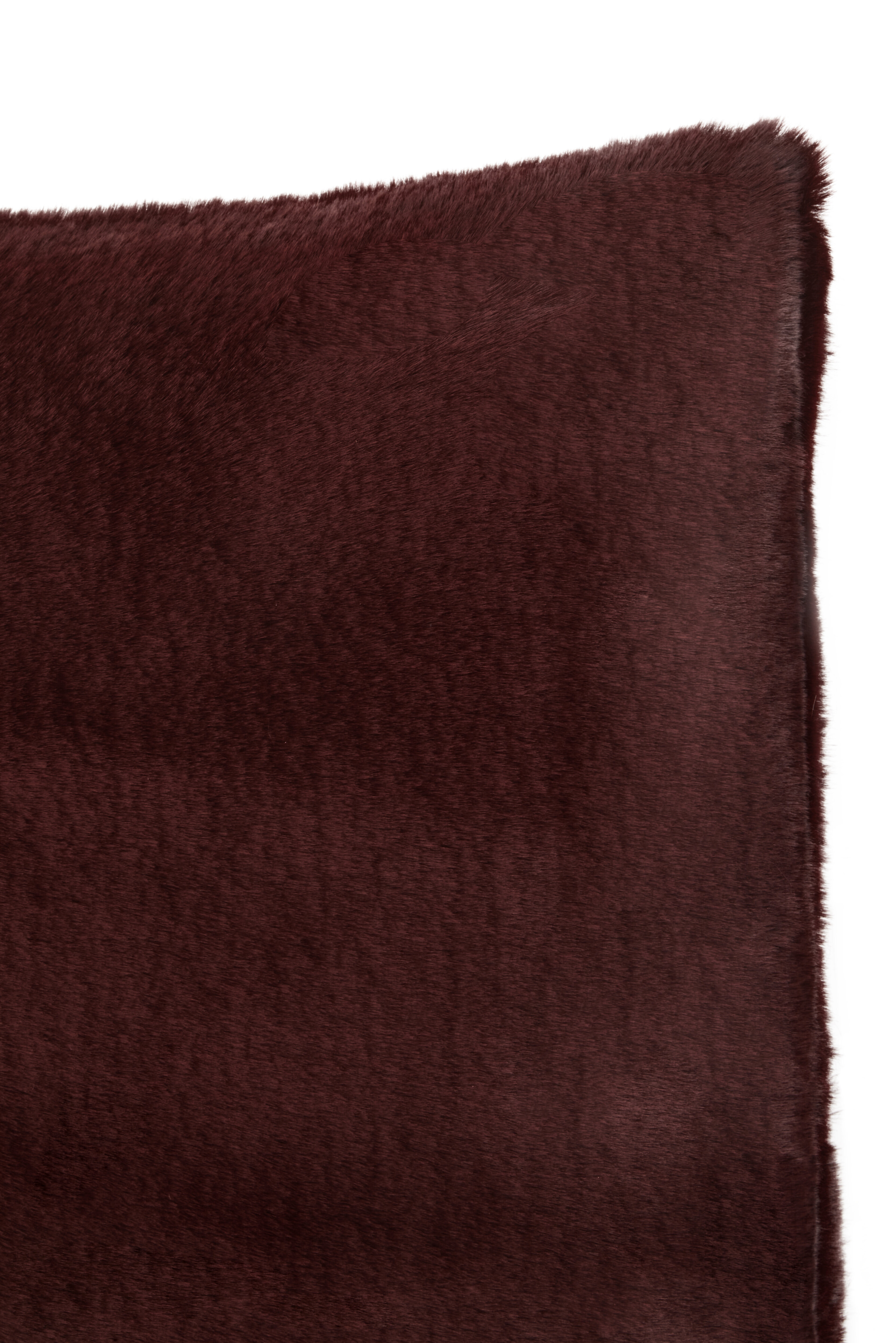 Bosie Lamina Rotwein Quadratisches Kissen
