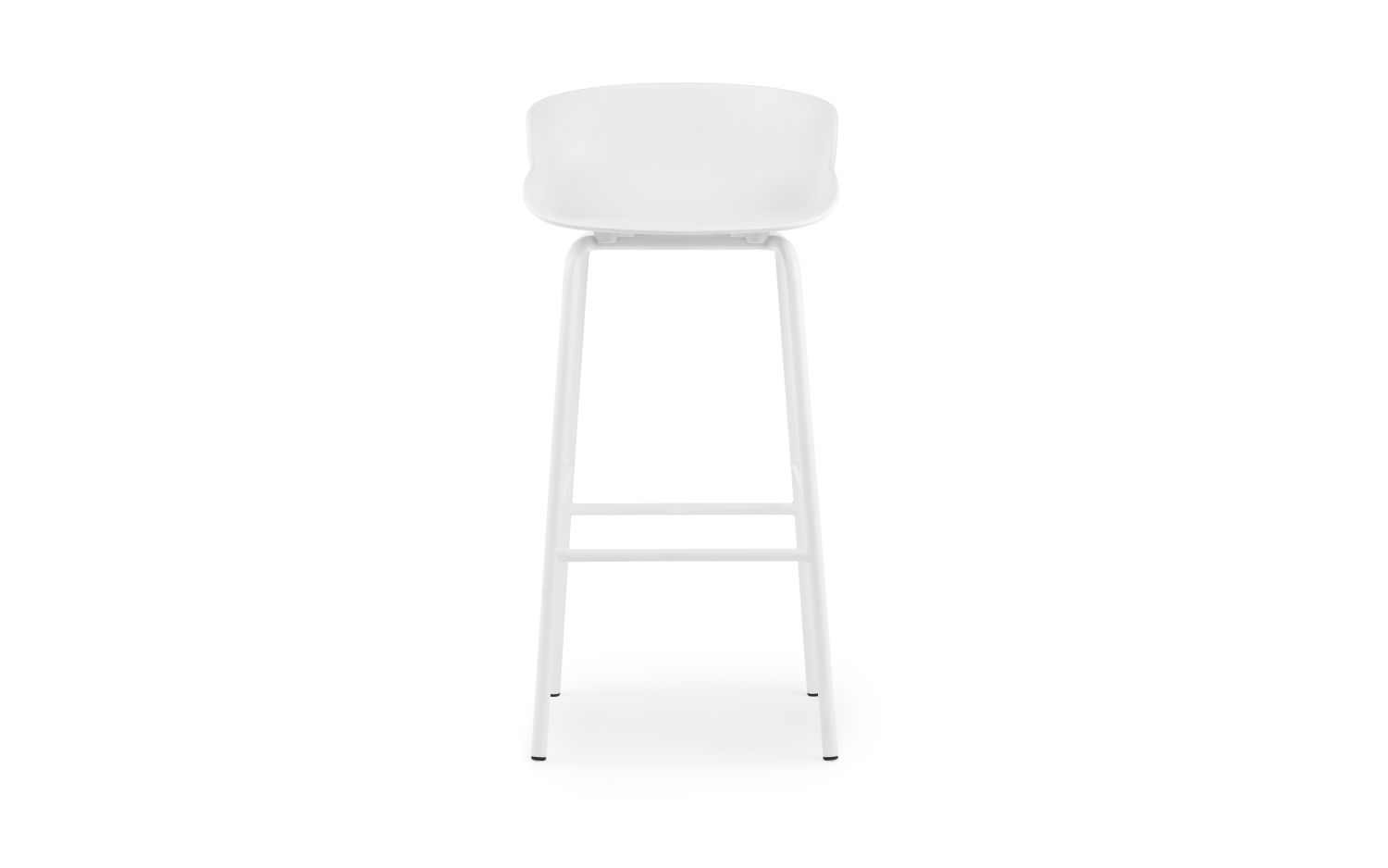 Hyg Barhocker 75 cm Sitzhöhe Kunststoff Stahl Weiß