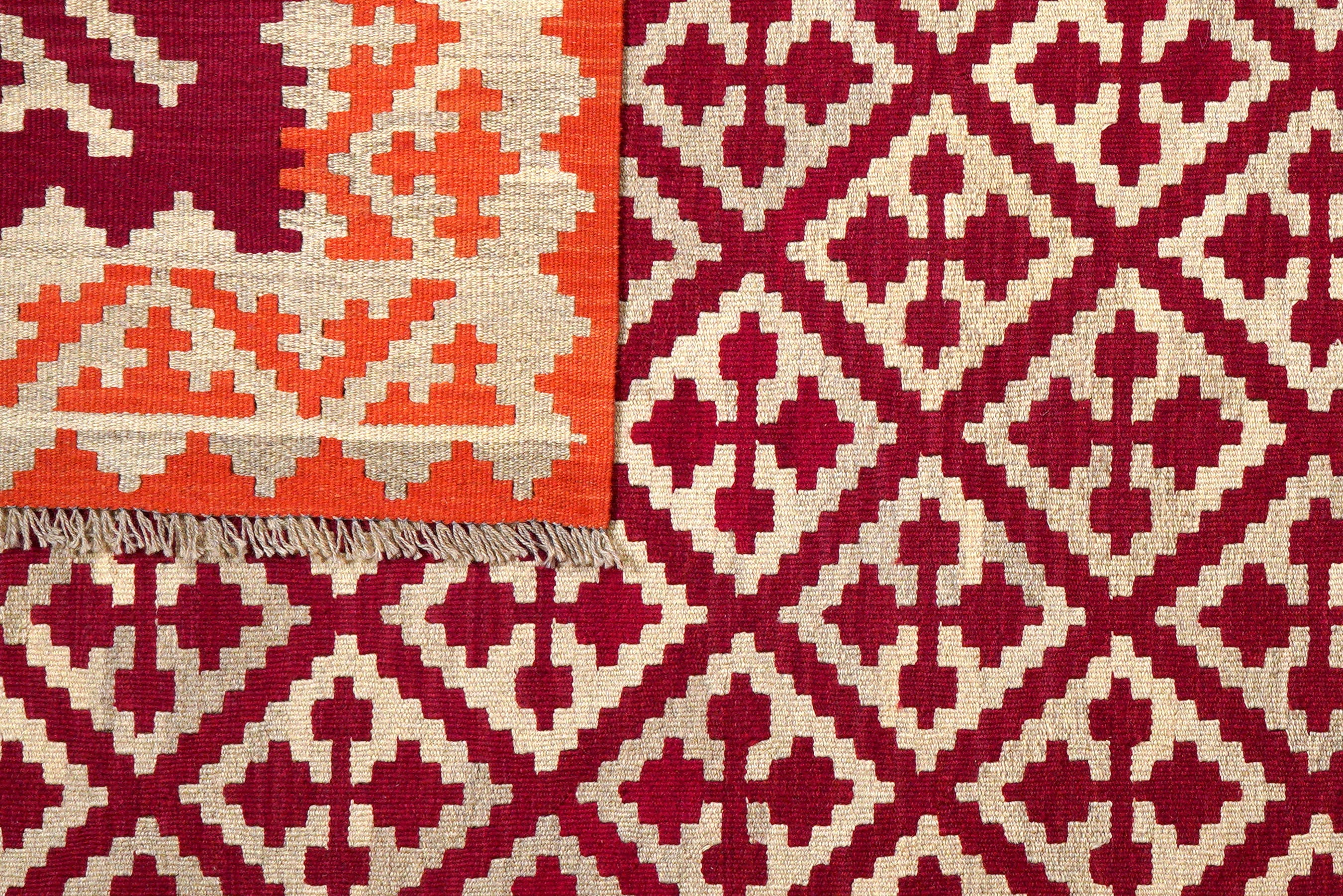 Kilim Gashgai Teppich Wolle Mehrfarbig