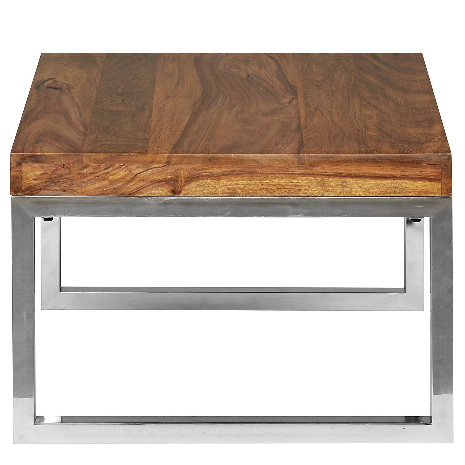 Montes Beistelltisch Sheesham Massiv Braun 