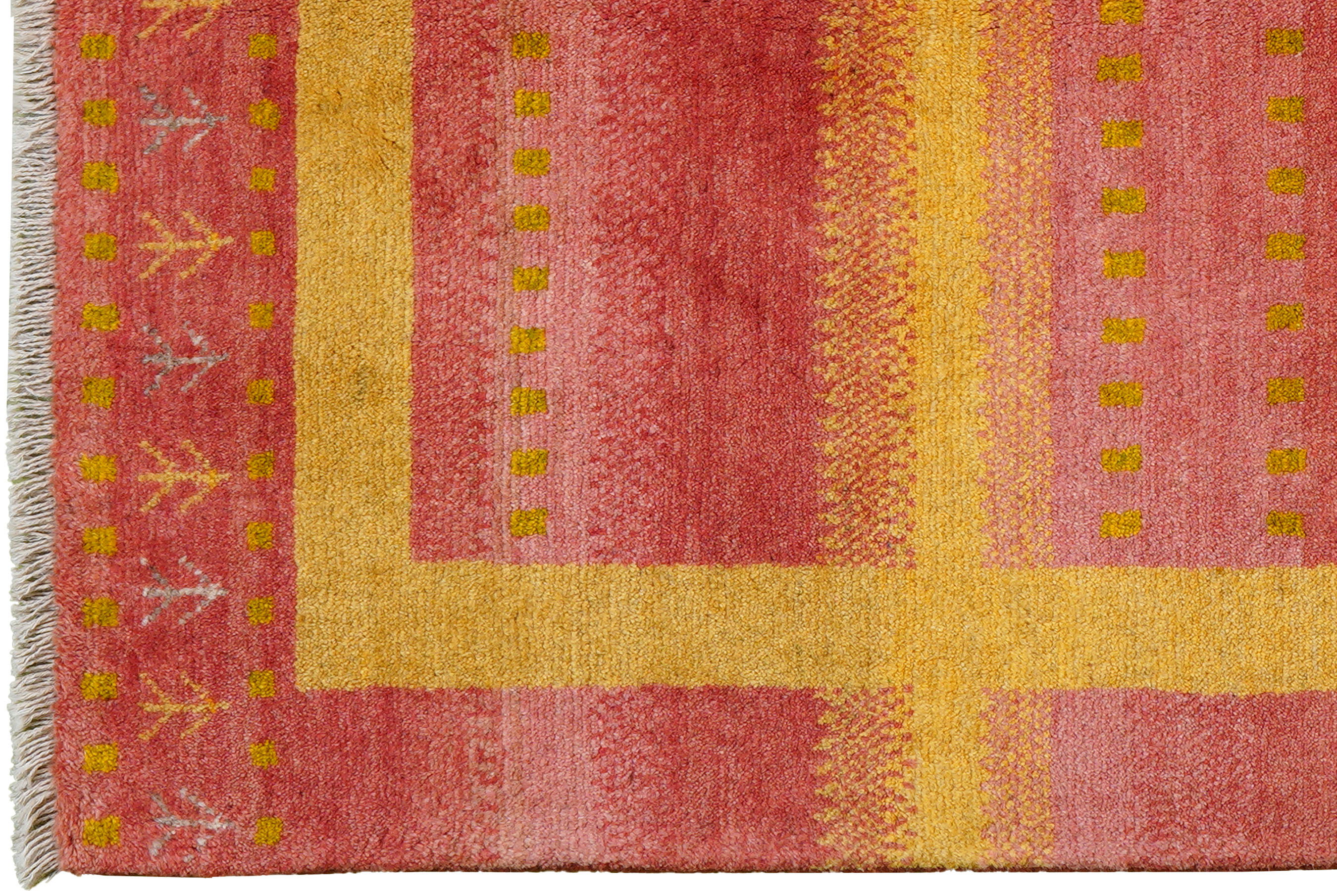 Rizbaf Gabbeh Carpet Wool Multicolor
