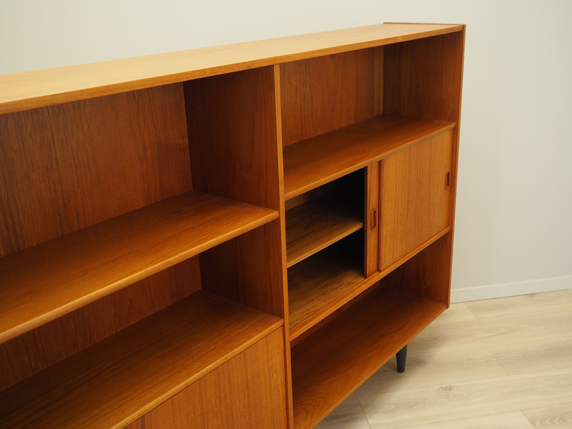 Bücherregal Teakholz 1960er Jahre