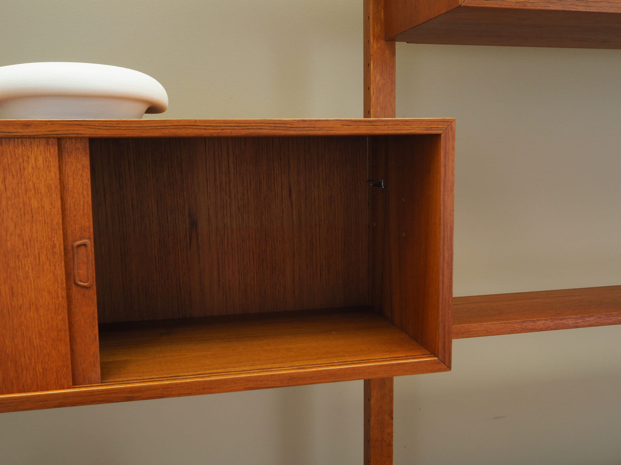 Wall shelf Teak wood 1960s