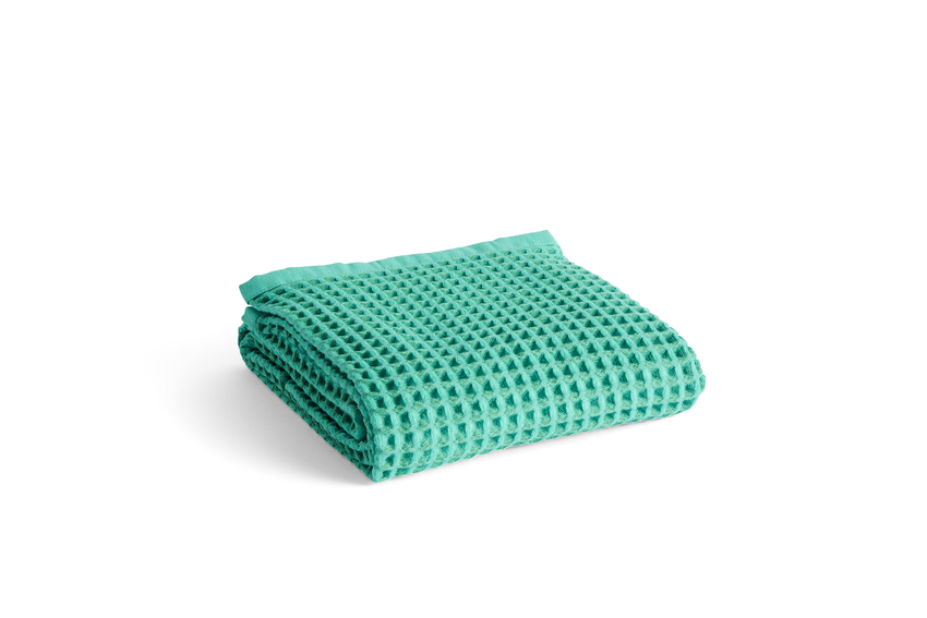 Waffle Badetuch Grün